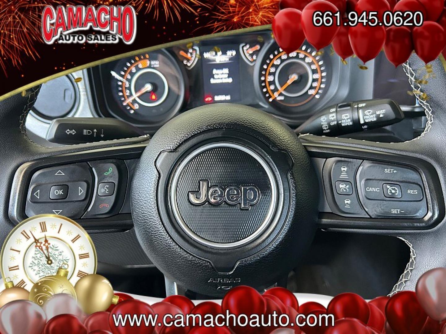2025 White Jeep Wrangler (1C4PJXDN1SW) , located at 412 Auto Vista Drive, Palmdale, CA, 93551, (661) 945-0620, 34.592636, -118.136681- Photo#23