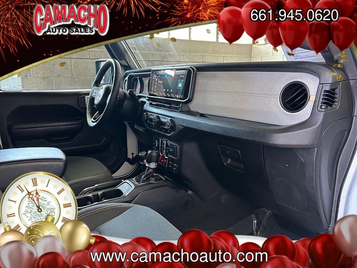 2025 White Jeep Wrangler (1C4PJXDN1SW) , located at 412 Auto Vista Drive, Palmdale, CA, 93551, (661) 945-0620, 34.592636, -118.136681- Photo#28