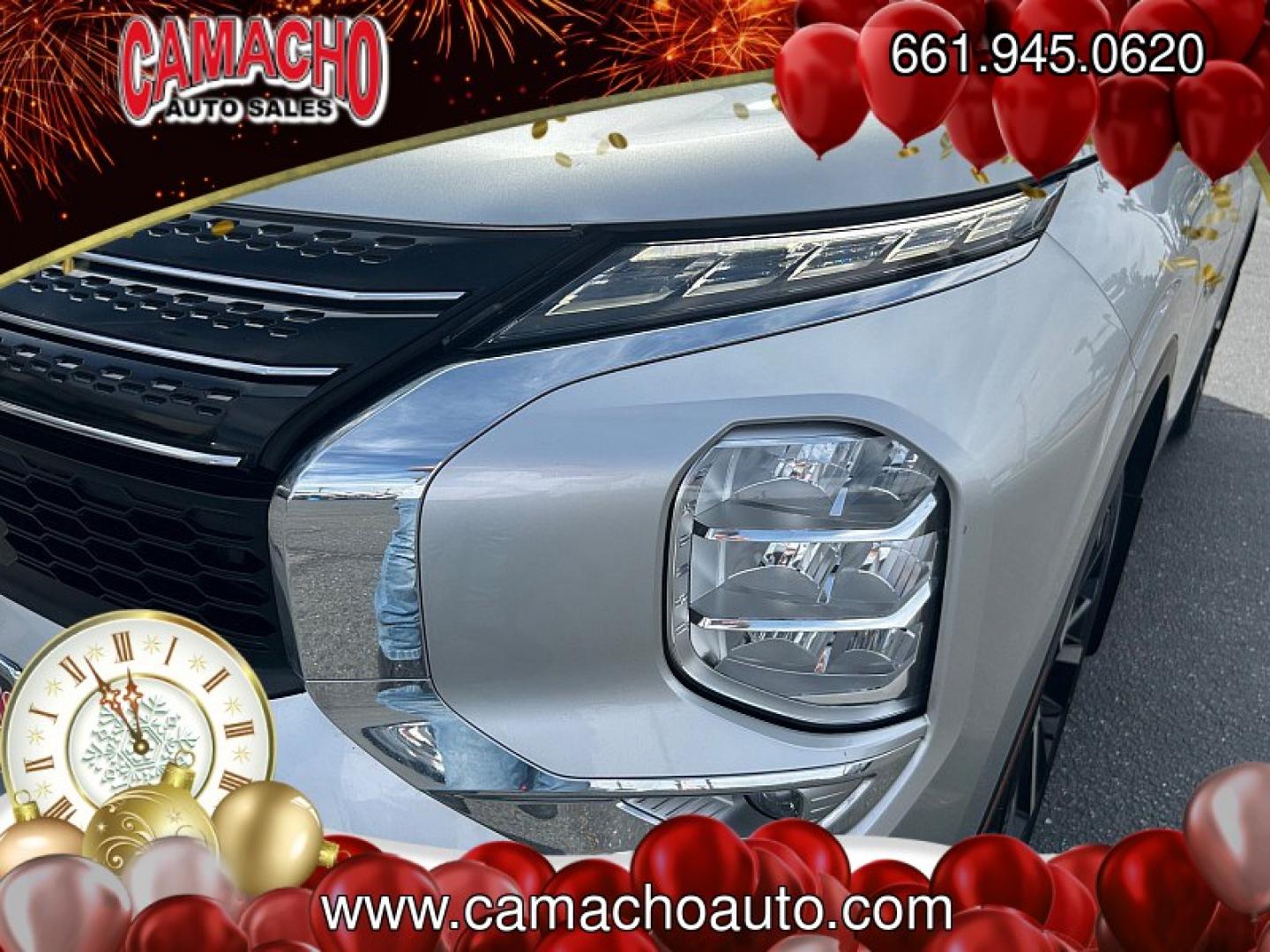 2022 SILVER Mitsubishi Outlander (JA4J3UA86NZ) with an 4-Cyl 2.5 Liter engine, Automatic CVT transmission, located at 412 Auto Vista Drive, Palmdale, CA, 93551, (661) 945-0620, 34.592636, -118.136681- Photo#8