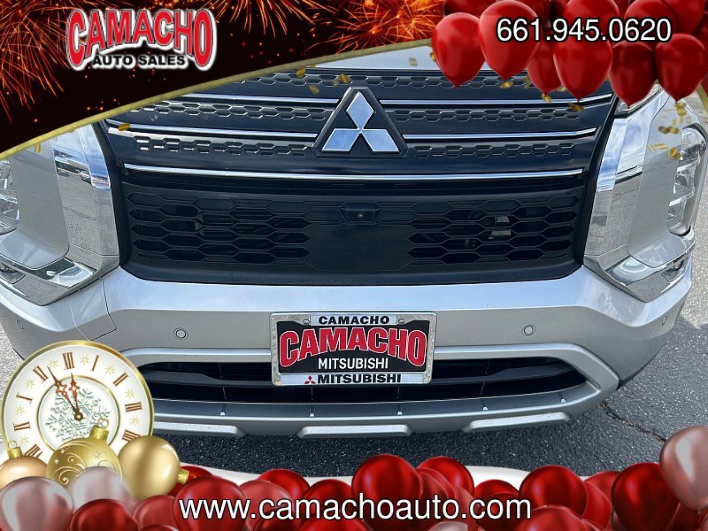 2022 SILVER Mitsubishi Outlander (JA4J3UA86NZ) with an 4-Cyl 2.5 Liter engine, Automatic CVT transmission, located at 412 Auto Vista Drive, Palmdale, CA, 93551, (661) 945-0620, 34.592636, -118.136681- Photo#9