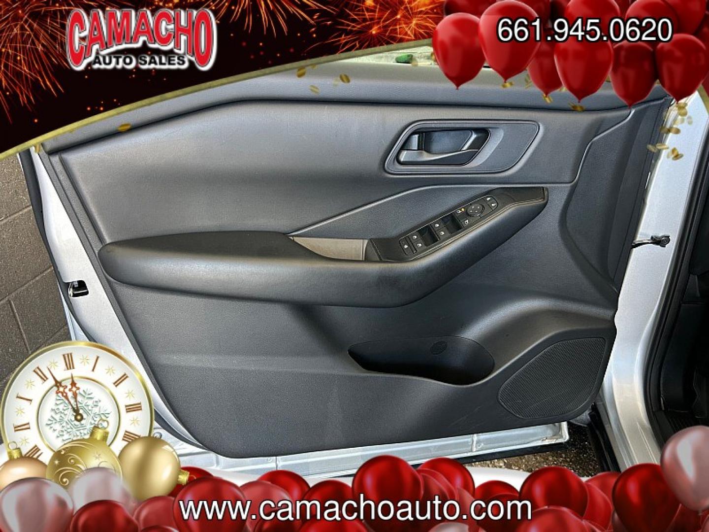 2024 Silver Nissan Rogue (5N1BT3AB7RC) with an 3-Cyl Turbo 1.5 Liter engine, Automatic CVT transmission, located at 412 Auto Vista Drive, Palmdale, CA, 93551, (661) 945-0620, 34.592636, -118.136681- Photo#16