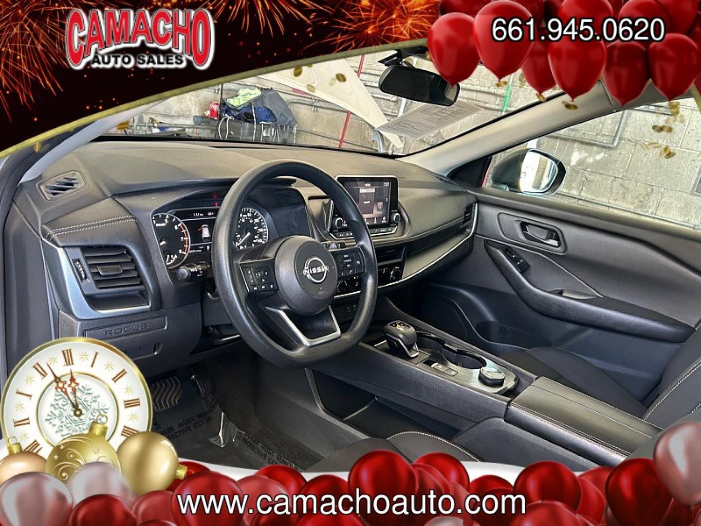 2024 Silver Nissan Rogue (5N1BT3AB7RC) with an 3-Cyl Turbo 1.5 Liter engine, Automatic CVT transmission, located at 412 Auto Vista Drive, Palmdale, CA, 93551, (661) 945-0620, 34.592636, -118.136681- Photo#17