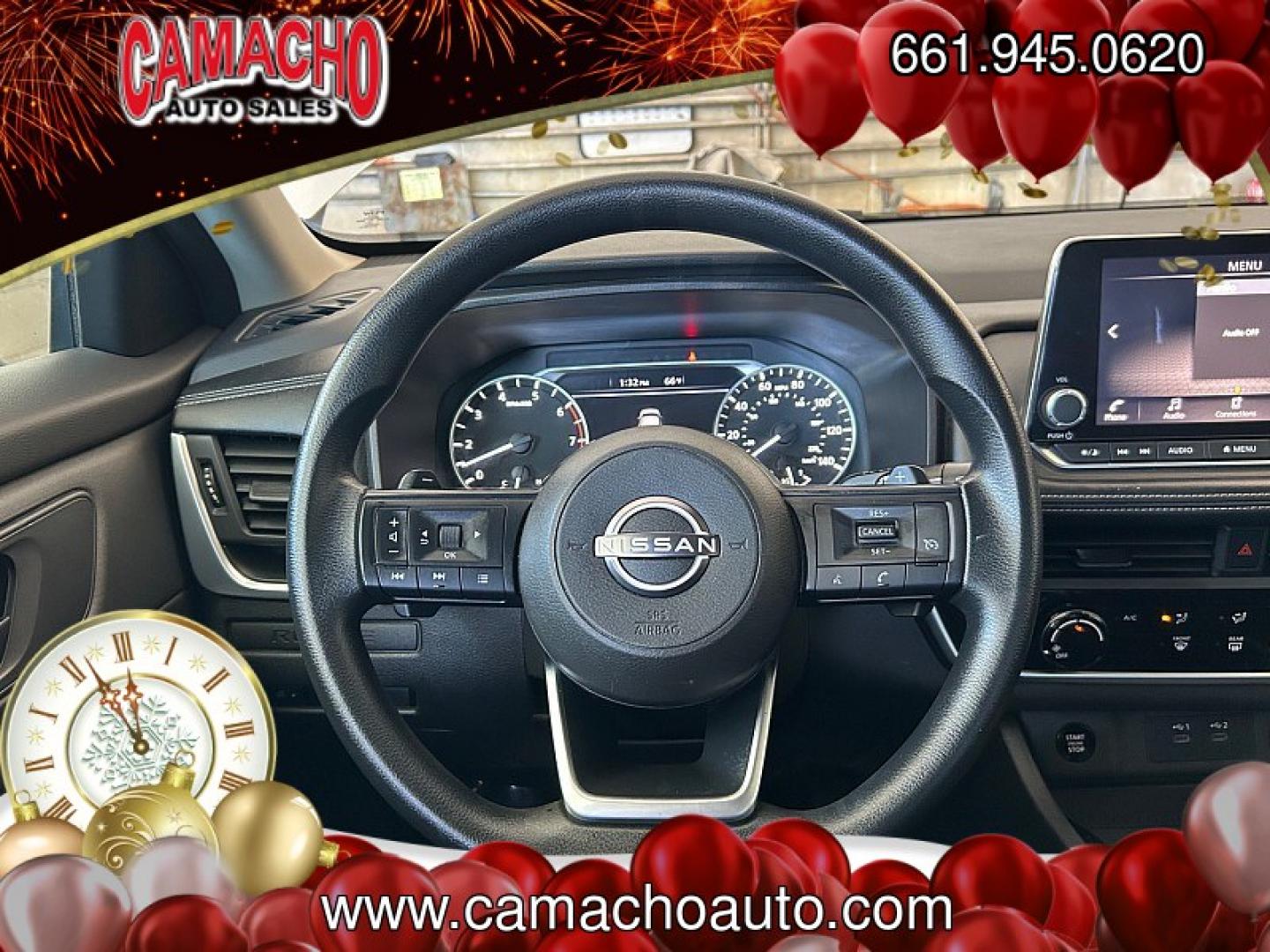 2024 Silver Nissan Rogue (5N1BT3AB7RC) with an 3-Cyl Turbo 1.5 Liter engine, Automatic CVT transmission, located at 412 Auto Vista Drive, Palmdale, CA, 93551, (661) 945-0620, 34.592636, -118.136681- Photo#19