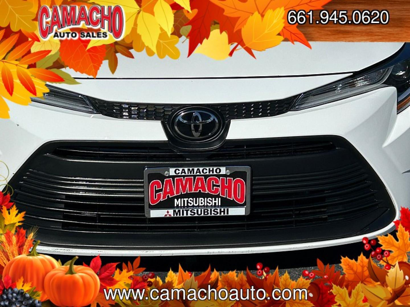 2023 White Toyota Corolla (5YFB4MDE7PP) with an 4-Cyl 2.0 Liter engine, Automatic CVT transmission, located at 412 Auto Vista Drive, Palmdale, CA, 93551, (661) 945-0620, 34.592636, -118.136681- Photo#4