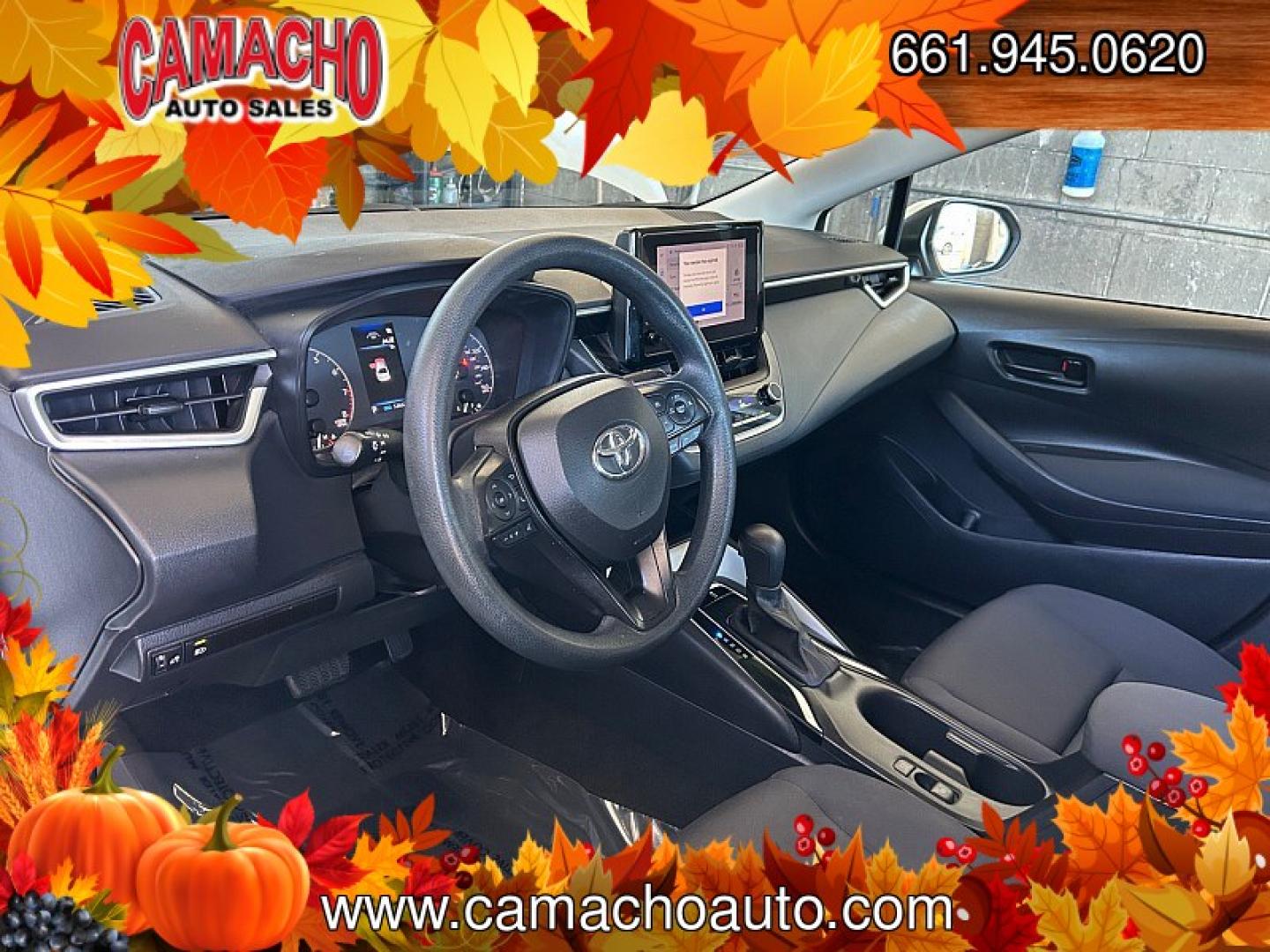 2023 White Toyota Corolla (5YFB4MDE7PP) with an 4-Cyl 2.0 Liter engine, Automatic CVT transmission, located at 412 Auto Vista Drive, Palmdale, CA, 93551, (661) 945-0620, 34.592636, -118.136681- Photo#11