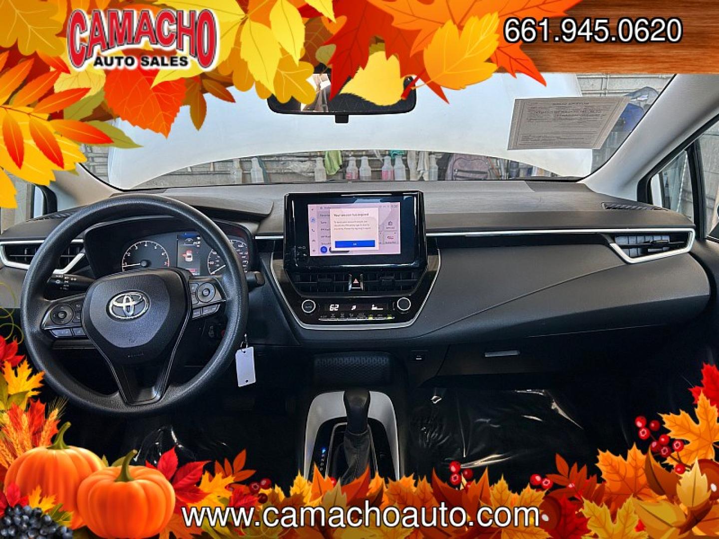 2023 White Toyota Corolla (5YFB4MDE7PP) with an 4-Cyl 2.0 Liter engine, Automatic CVT transmission, located at 412 Auto Vista Drive, Palmdale, CA, 93551, (661) 945-0620, 34.592636, -118.136681- Photo#12