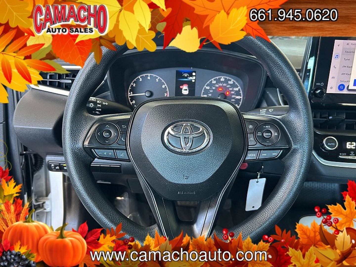 2023 White Toyota Corolla (5YFB4MDE7PP) with an 4-Cyl 2.0 Liter engine, Automatic CVT transmission, located at 412 Auto Vista Drive, Palmdale, CA, 93551, (661) 945-0620, 34.592636, -118.136681- Photo#17