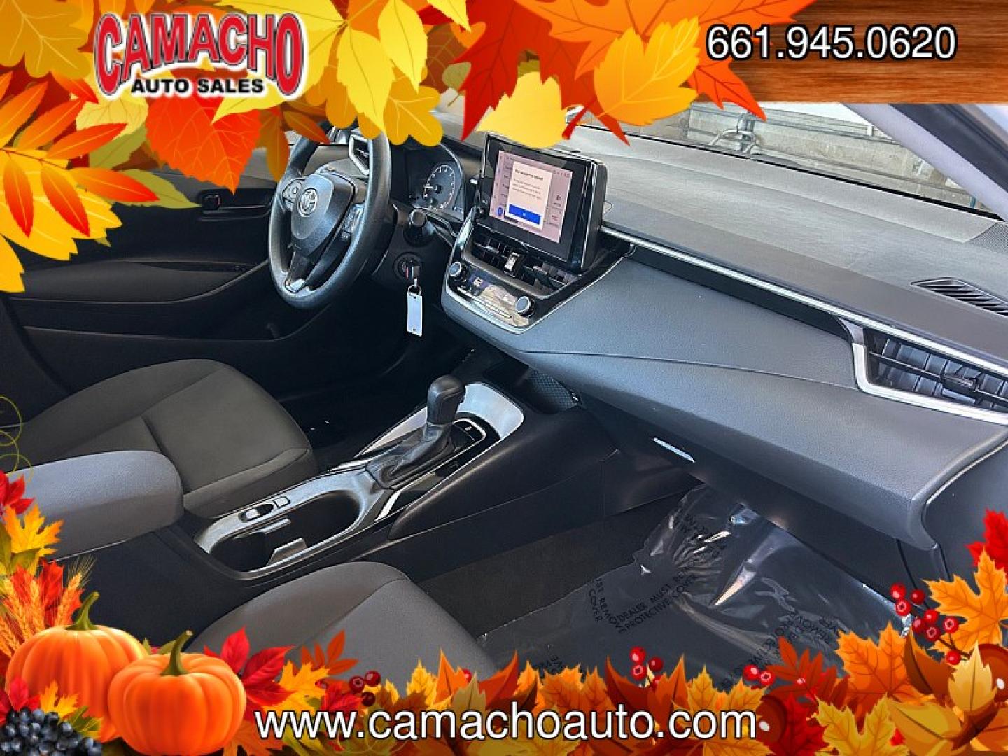 2023 White Toyota Corolla (5YFB4MDE7PP) with an 4-Cyl 2.0 Liter engine, Automatic CVT transmission, located at 412 Auto Vista Drive, Palmdale, CA, 93551, (661) 945-0620, 34.592636, -118.136681- Photo#22