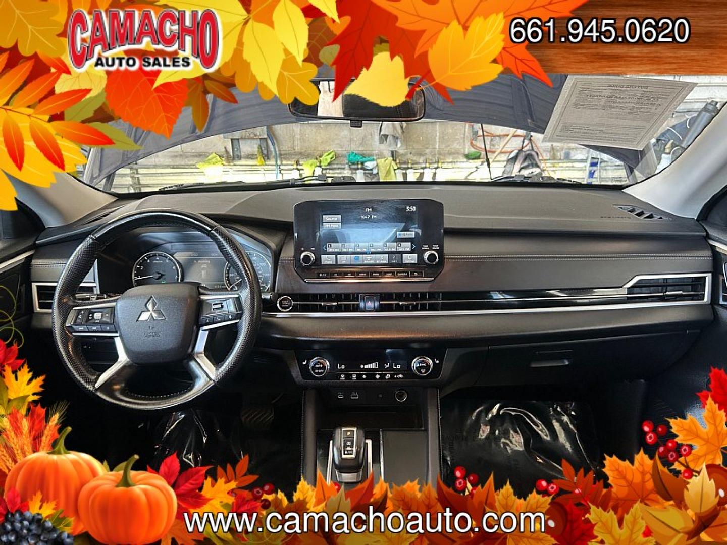 2024 Blue Mitsubishi Outlander (JA4J3VA88RZ) with an 4-Cyl 2.5 Liter engine, Automatic CVT transmission, located at 412 Auto Vista Drive, Palmdale, CA, 93551, (661) 945-0620, 34.592636, -118.136681- Photo#18