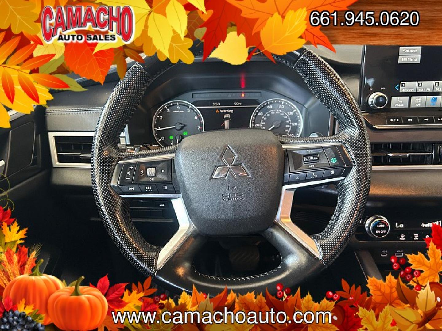 2024 Blue Mitsubishi Outlander (JA4J3VA88RZ) with an 4-Cyl 2.5 Liter engine, Automatic CVT transmission, located at 412 Auto Vista Drive, Palmdale, CA, 93551, (661) 945-0620, 34.592636, -118.136681- Photo#19