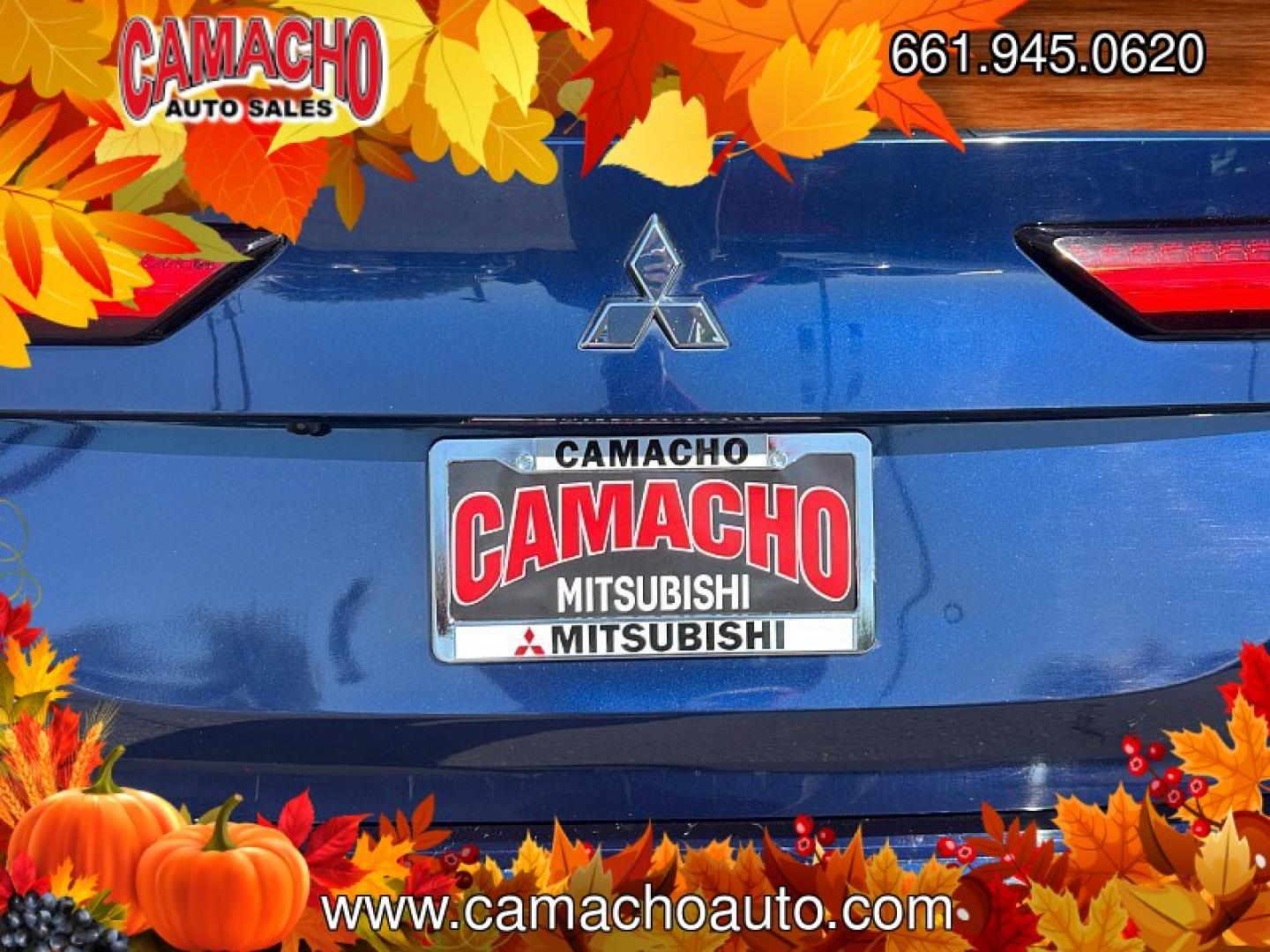 2024 Blue Mitsubishi Outlander (JA4J3VA88RZ) with an 4-Cyl 2.5 Liter engine, Automatic CVT transmission, located at 412 Auto Vista Drive, Palmdale, CA, 93551, (661) 945-0620, 34.592636, -118.136681- Photo#7