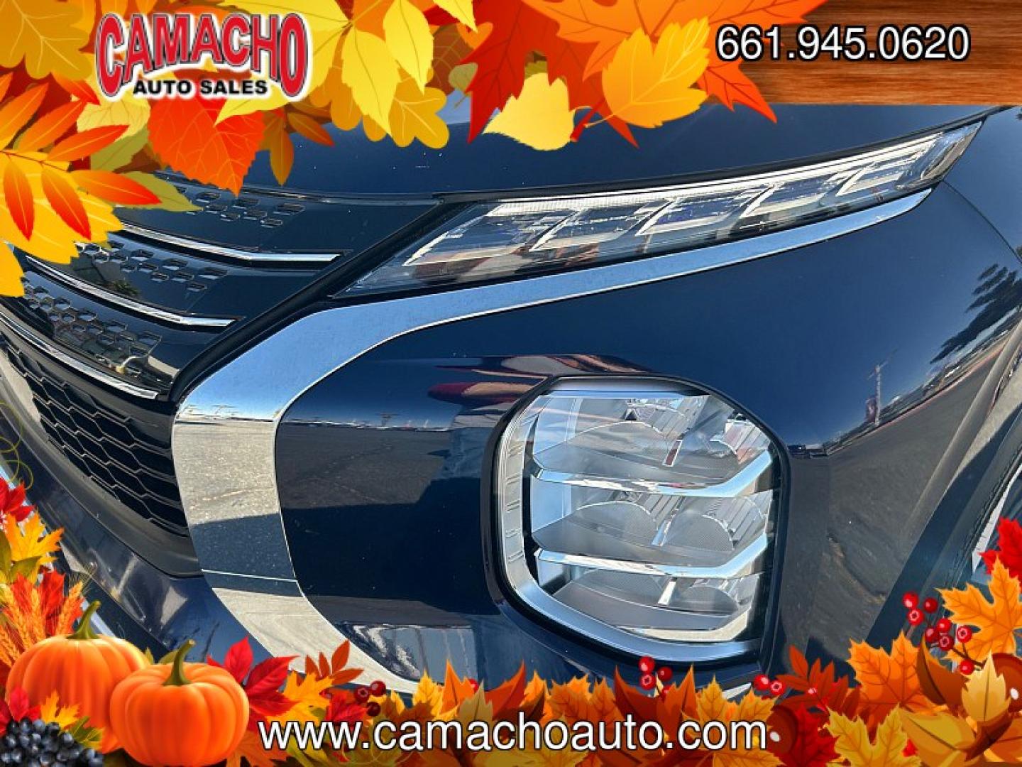 2024 Blue Mitsubishi Outlander (JA4J3VA88RZ) with an 4-Cyl 2.5 Liter engine, Automatic CVT transmission, located at 412 Auto Vista Drive, Palmdale, CA, 93551, (661) 945-0620, 34.592636, -118.136681- Photo#12