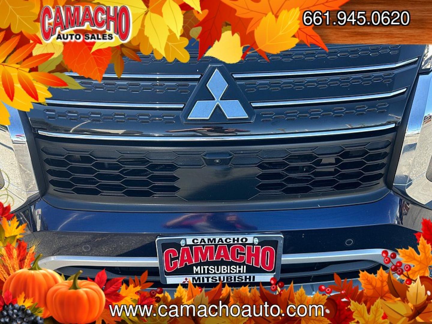 2024 Blue Mitsubishi Outlander (JA4J3VA88RZ) with an 4-Cyl 2.5 Liter engine, Automatic CVT transmission, located at 412 Auto Vista Drive, Palmdale, CA, 93551, (661) 945-0620, 34.592636, -118.136681- Photo#10