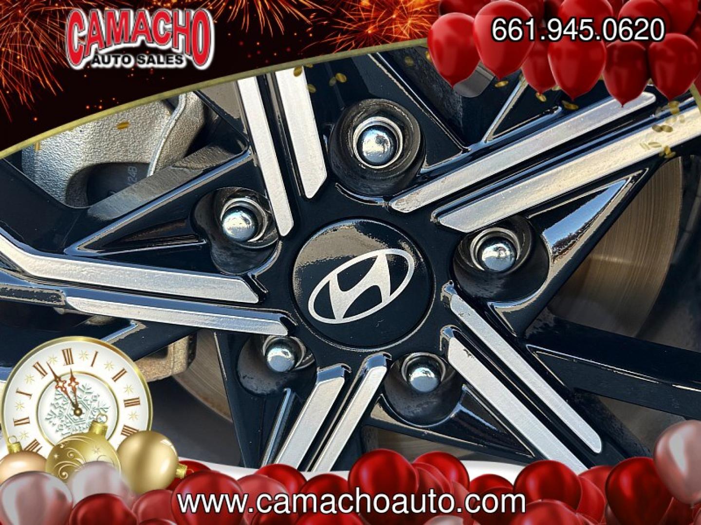 2024 Blue Hyundai Sonata (KMHL64JA4RA) with an 4-Cyl 2.5 Liter engine, Automatic 8-Spd transmission, located at 412 Auto Vista Drive, Palmdale, CA, 93551, (661) 945-0620, 34.592636, -118.136681- Photo#14