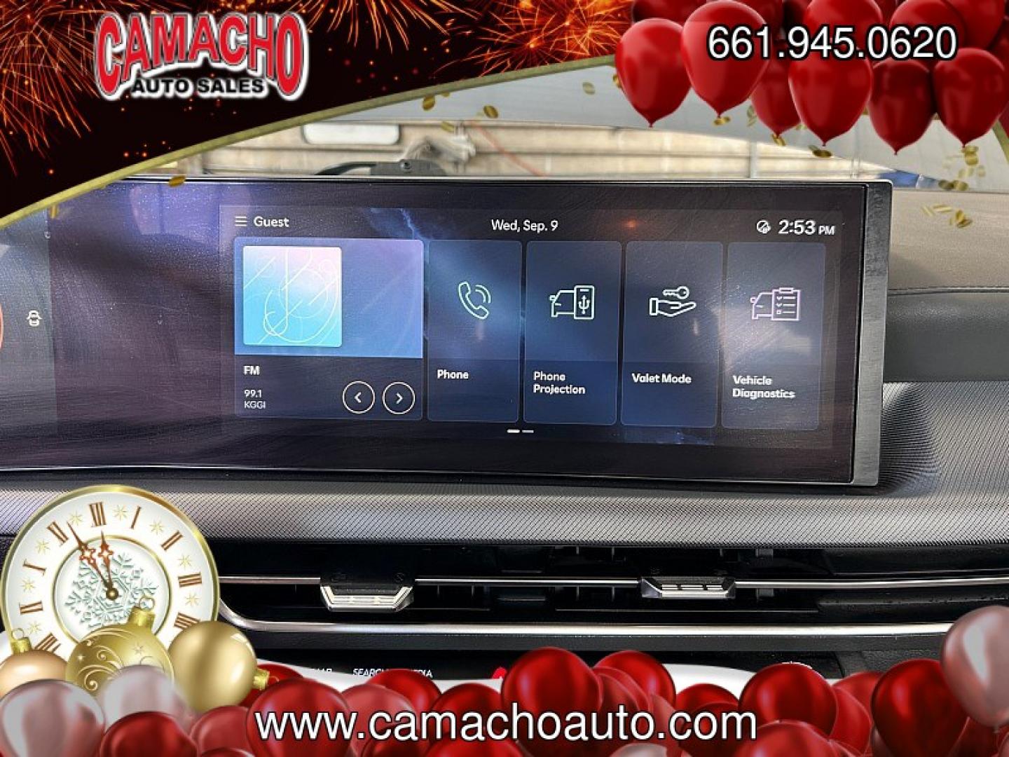 2024 Blue Hyundai Sonata (KMHL64JA4RA) with an 4-Cyl 2.5 Liter engine, Automatic 8-Spd transmission, located at 412 Auto Vista Drive, Palmdale, CA, 93551, (661) 945-0620, 34.592636, -118.136681- Photo#23