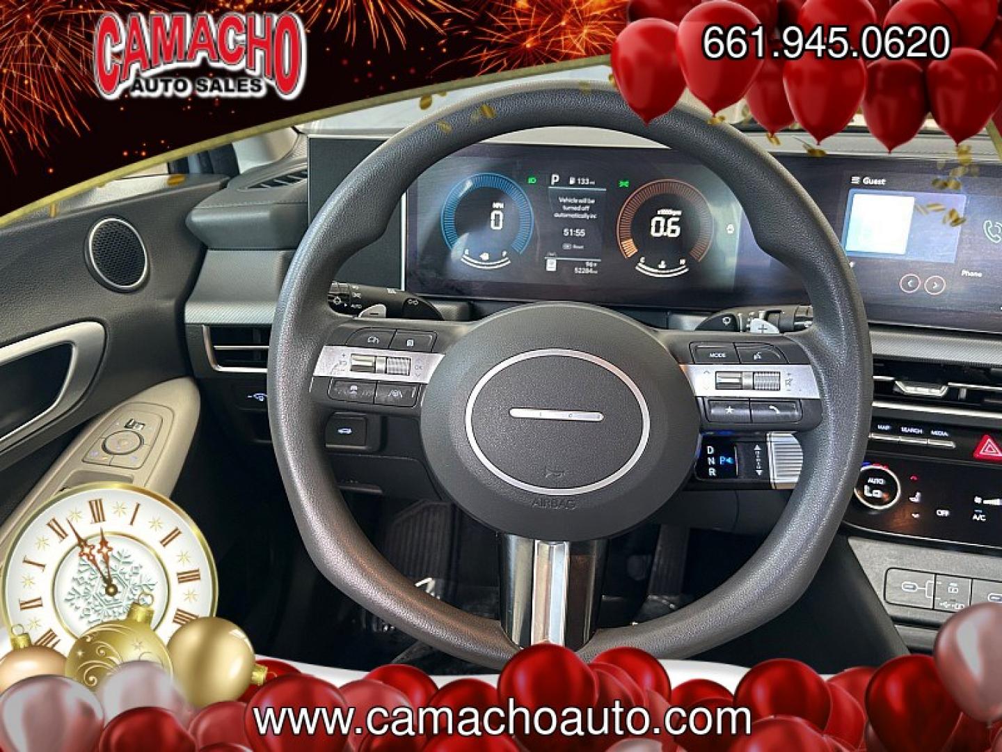 2024 Blue Hyundai Sonata (KMHL64JA4RA) with an 4-Cyl 2.5 Liter engine, Automatic 8-Spd transmission, located at 412 Auto Vista Drive, Palmdale, CA, 93551, (661) 945-0620, 34.592636, -118.136681- Photo#24