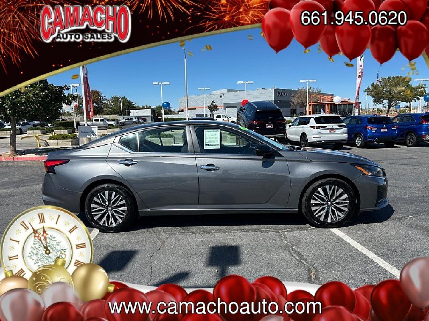 2024 Gray Nissan Altima (1N4BL4DV4RN) with an 4-Cyl 2.5 Liter engine, Automatic Xtronic CVT transmission, located at 412 Auto Vista Drive, Palmdale, CA, 93551, (661) 945-0620, 34.592636, -118.136681- Photo#10