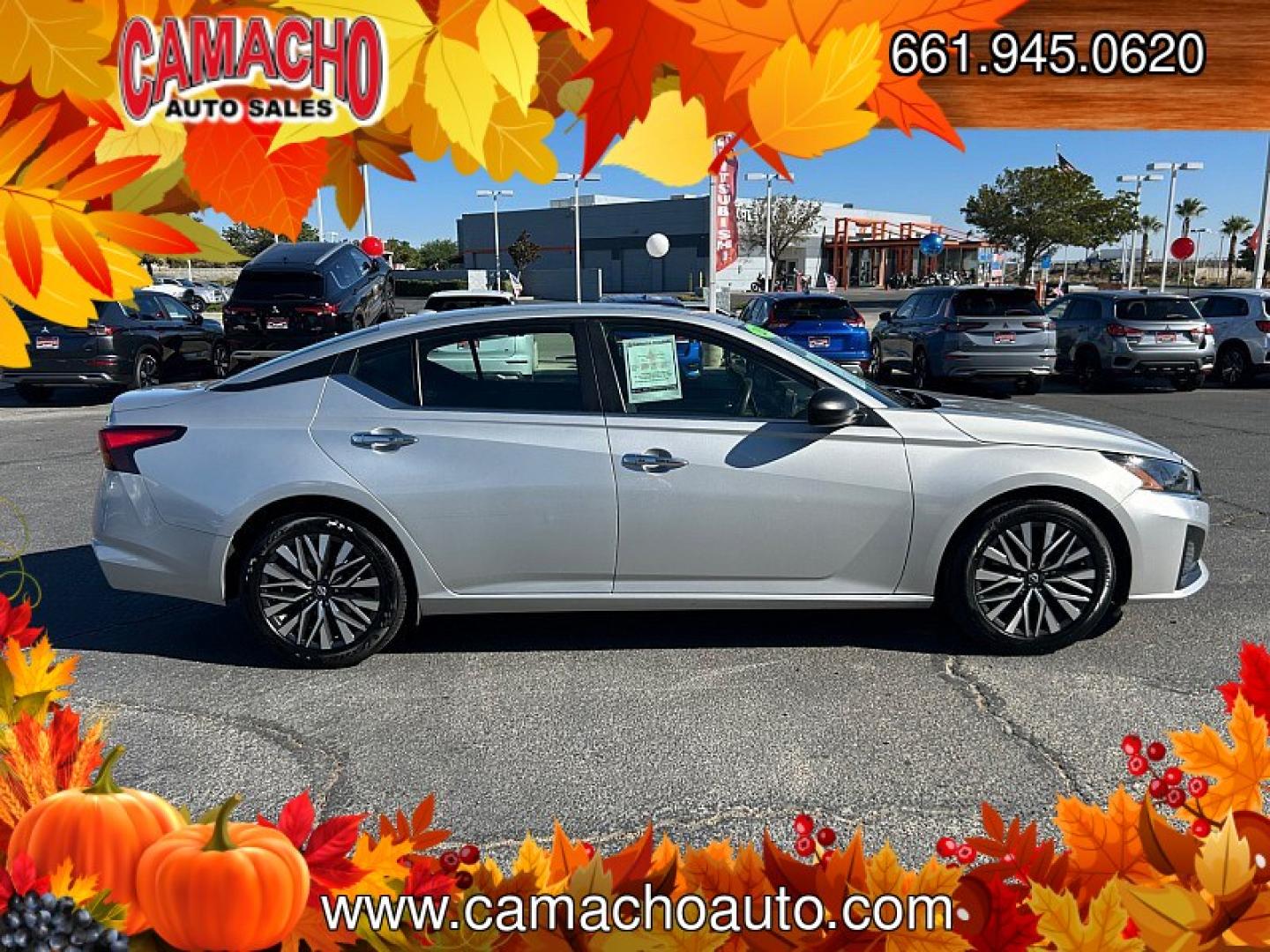 2024 Silver Nissan Altima (1N4BL4DV1RN) with an 4-Cyl 2.5 Liter engine, Automatic Xtronic CVT transmission, located at 412 Auto Vista Drive, Palmdale, CA, 93551, (661) 945-0620, 34.592636, -118.136681- Photo#6