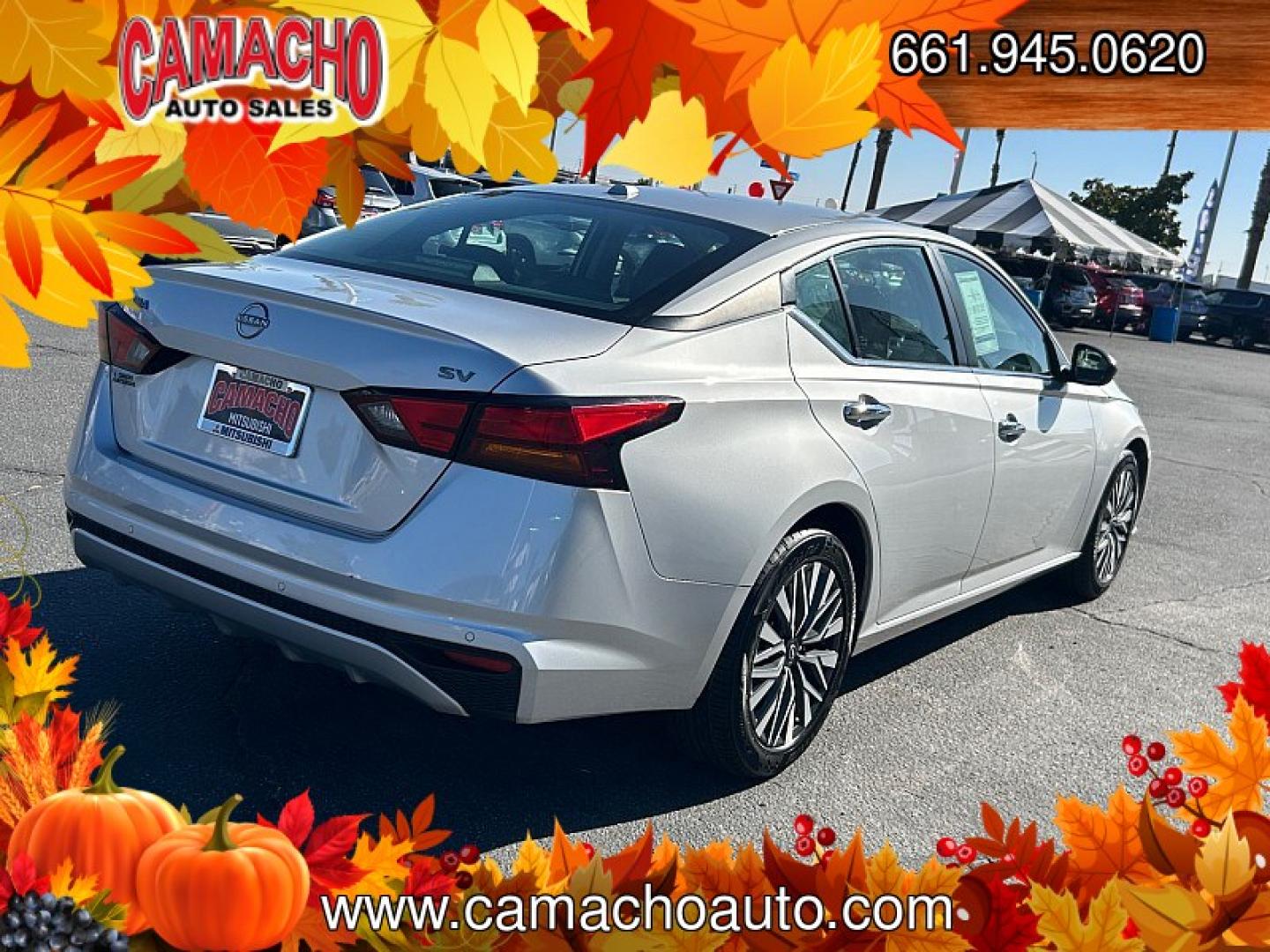 2024 Silver Nissan Altima (1N4BL4DV1RN) with an 4-Cyl 2.5 Liter engine, Automatic Xtronic CVT transmission, located at 412 Auto Vista Drive, Palmdale, CA, 93551, (661) 945-0620, 34.592636, -118.136681- Photo#7