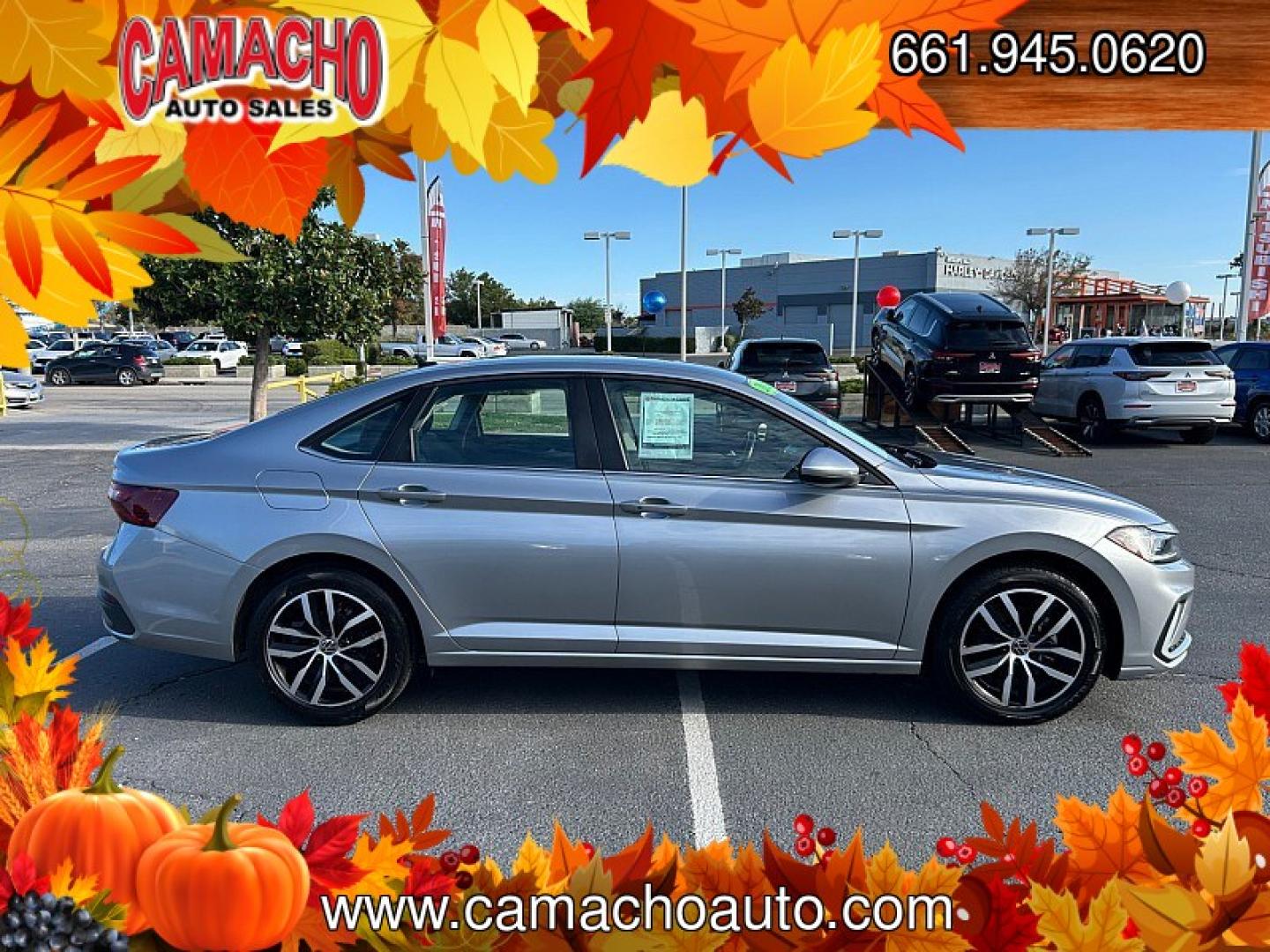 2025 White Volkswagen Jetta (3VWEX7BU9SM) with an 4-Cyl Turbo 1.5 Liter engine, Automatic 8-Spd transmission, located at 412 Auto Vista Drive, Palmdale, CA, 93551, (661) 945-0620, 34.592636, -118.136681- Photo#6