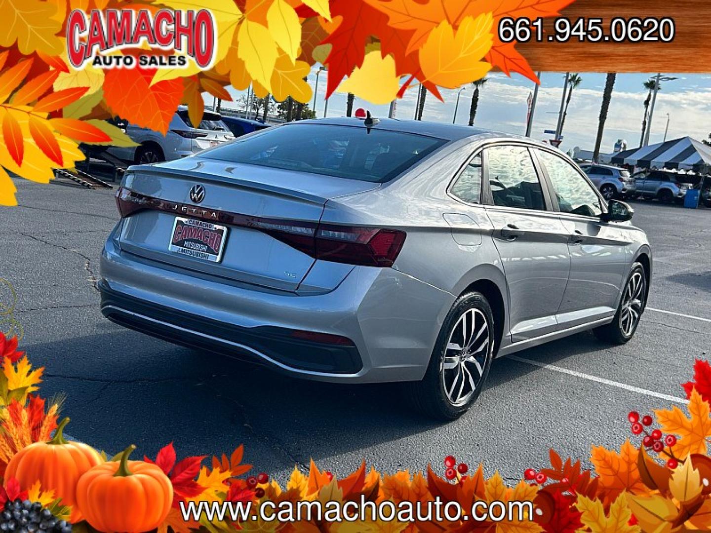 2025 White Volkswagen Jetta (3VWEX7BU9SM) with an 4-Cyl Turbo 1.5 Liter engine, Automatic 8-Spd transmission, located at 412 Auto Vista Drive, Palmdale, CA, 93551, (661) 945-0620, 34.592636, -118.136681- Photo#7