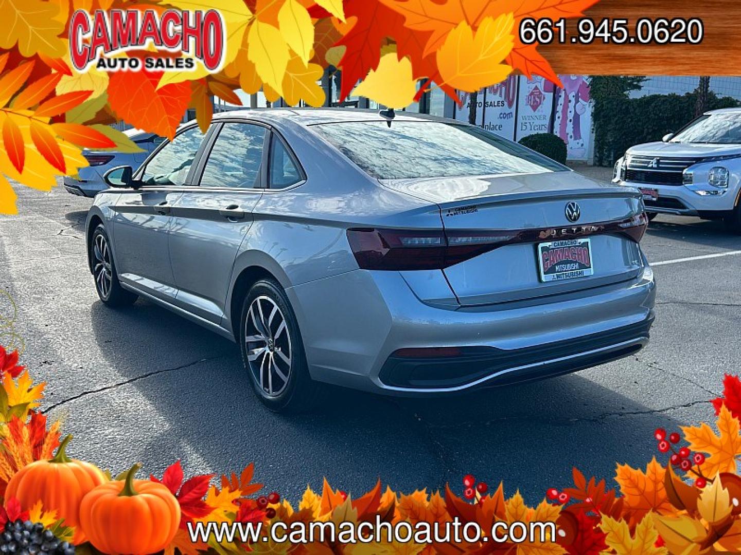 2025 White Volkswagen Jetta (3VWEX7BU9SM) with an 4-Cyl Turbo 1.5 Liter engine, Automatic 8-Spd transmission, located at 412 Auto Vista Drive, Palmdale, CA, 93551, (661) 945-0620, 34.592636, -118.136681- Photo#9