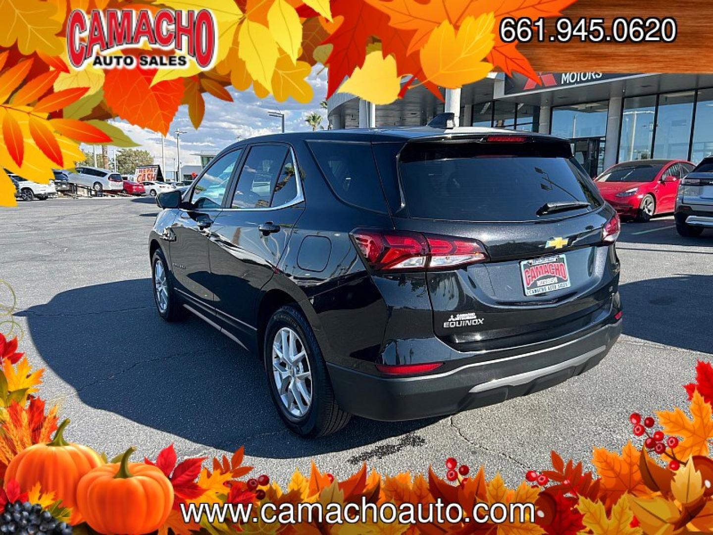 2023 Black /black Chevrolet Equinox (3GNAXKEG0PL) with an 4-Cyl Turbo 1.5 Liter engine, Automatic 6-Spd w/Overdrive transmission, located at 412 Auto Vista Drive, Palmdale, CA, 93551, (661) 945-0620, 34.592636, -118.136681 - Discover everyday comfort, modern technology, and versatility in this 2023 Chevrolet Equinox LT!Finished in sleek Mosaic Black Metallic with a Jet Black interior, this one-owner SUV is a great choice for commuting, family outings, and weekend adventures. Its 1.5L turbocharged engine paired with a 6-- Photo#4