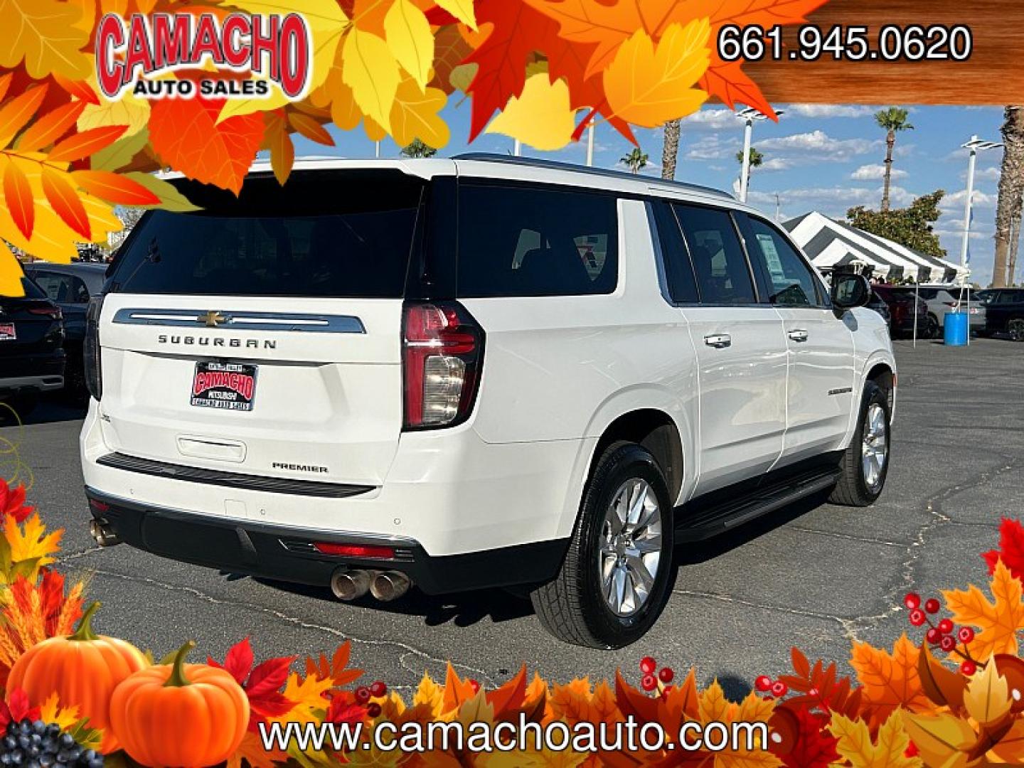 2023 White Chevrolet Suburban (1GNSCFKD6PR) , Automatic 10-Spd w/Overdrive transmission, located at 412 Auto Vista Drive, Palmdale, CA, 93551, (661) 945-0620, 34.592636, -118.136681- Photo#9