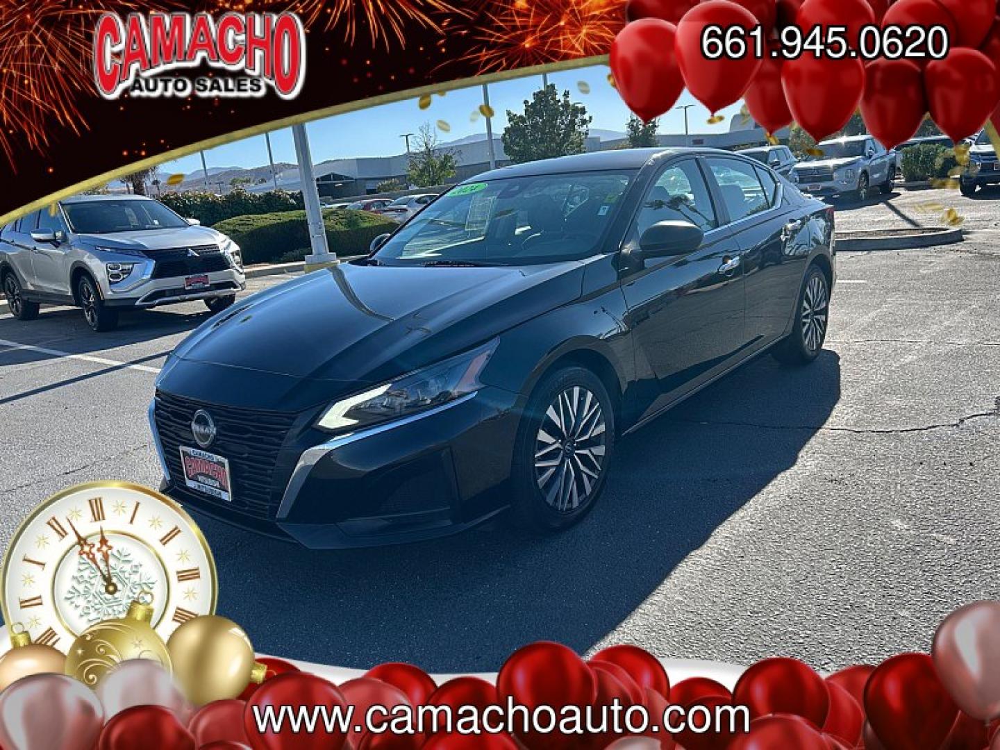 2024 Black Nissan Altima (1N4BL4DV9RN) with an 4-Cyl 2.5 Liter engine, Automatic Xtronic CVT transmission, located at 412 Auto Vista Drive, Palmdale, CA, 93551, (661) 945-0620, 34.592636, -118.136681- Photo#33