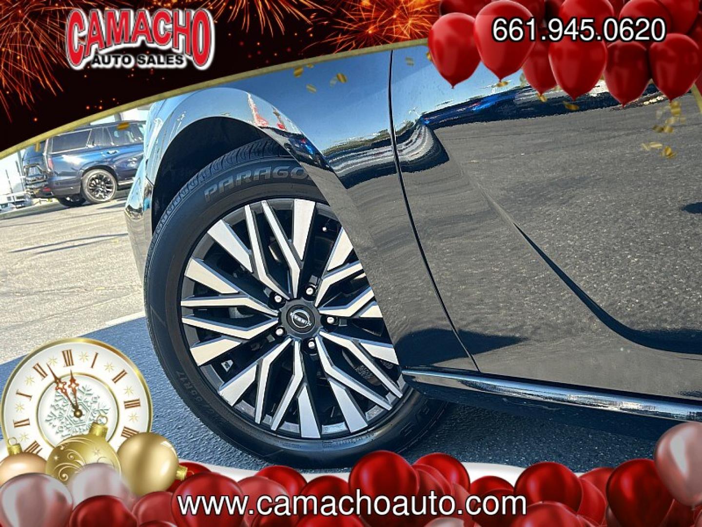 2024 Black Nissan Altima (1N4BL4DV9RN) with an 4-Cyl 2.5 Liter engine, Automatic Xtronic CVT transmission, located at 412 Auto Vista Drive, Palmdale, CA, 93551, (661) 945-0620, 34.592636, -118.136681- Photo#34