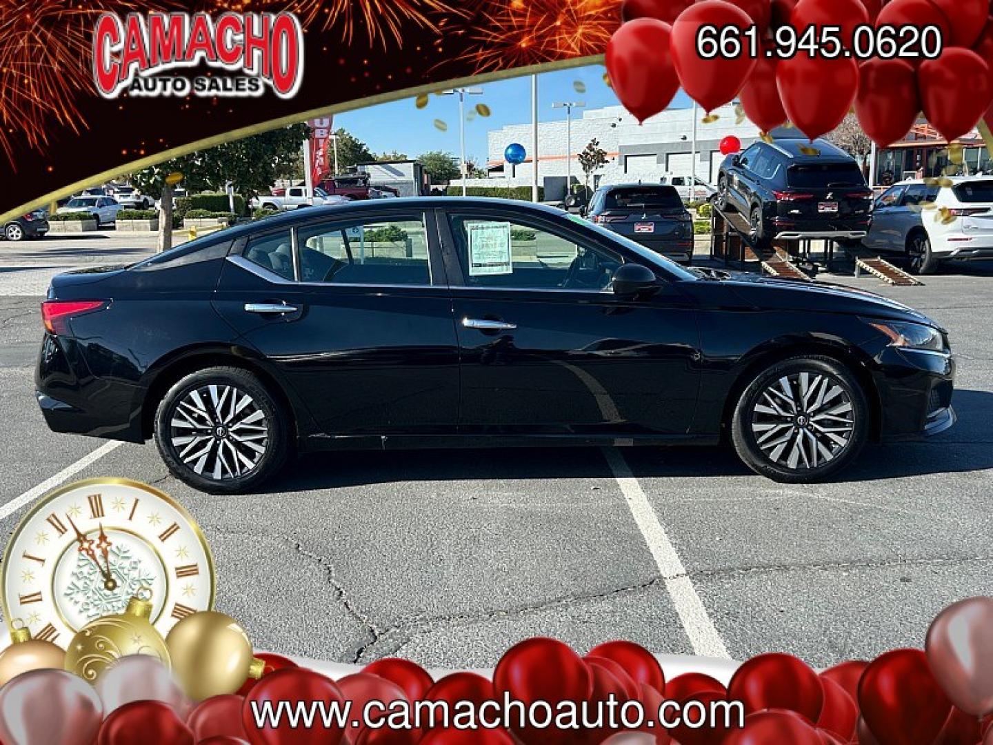 2024 Black Nissan Altima (1N4BL4DV9RN) with an 4-Cyl 2.5 Liter engine, Automatic Xtronic CVT transmission, located at 412 Auto Vista Drive, Palmdale, CA, 93551, (661) 945-0620, 34.592636, -118.136681- Photo#37