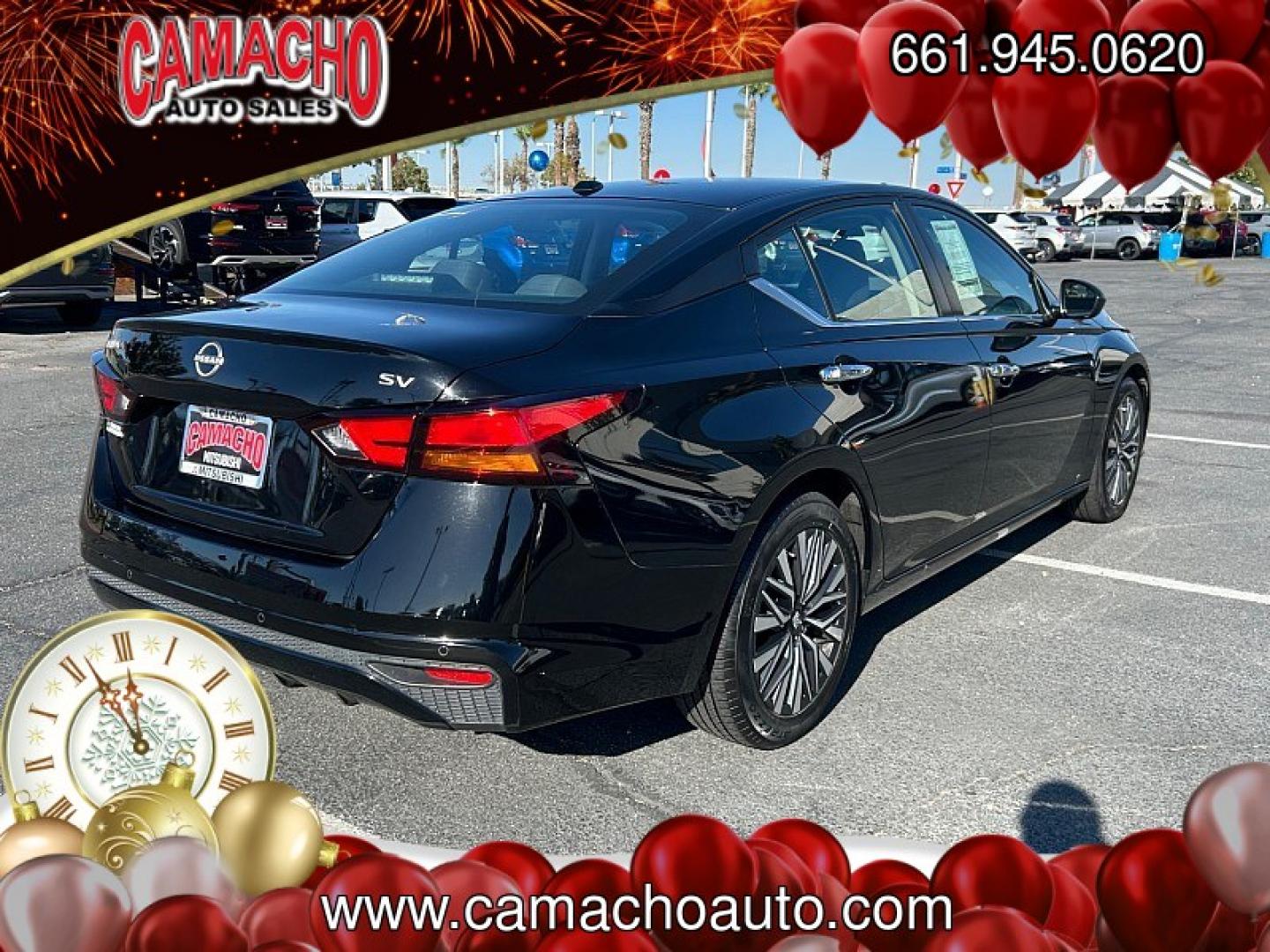 2024 Black Nissan Altima (1N4BL4DV9RN) with an 4-Cyl 2.5 Liter engine, Automatic Xtronic CVT transmission, located at 412 Auto Vista Drive, Palmdale, CA, 93551, (661) 945-0620, 34.592636, -118.136681- Photo#38