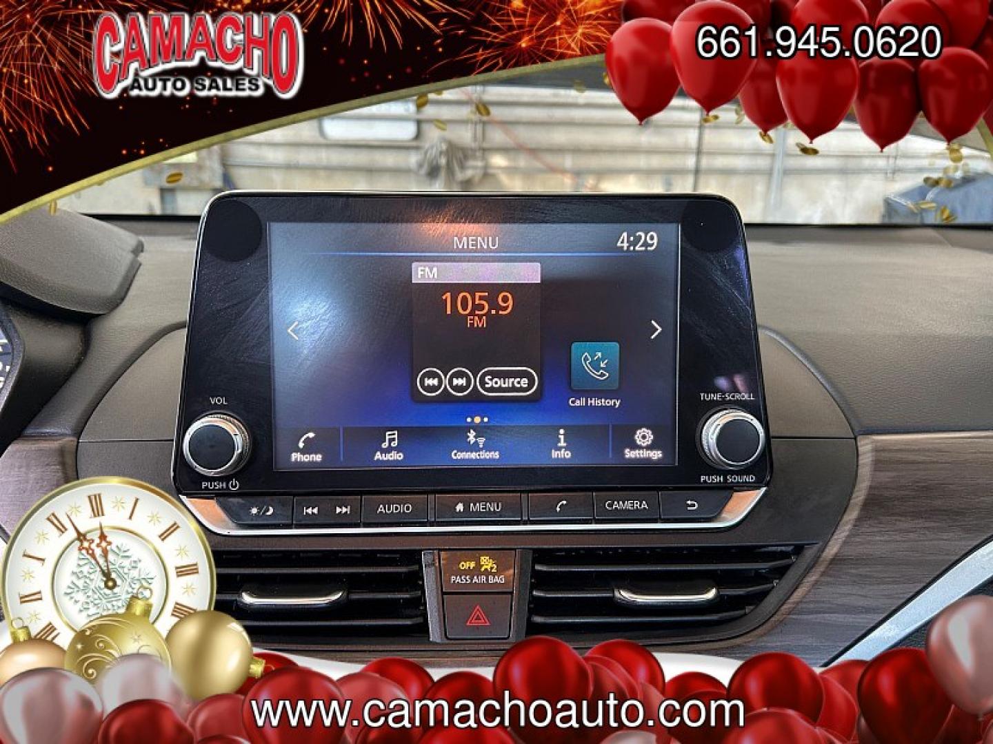 2024 Black Nissan Altima (1N4BL4DV9RN) with an 4-Cyl 2.5 Liter engine, Automatic Xtronic CVT transmission, located at 412 Auto Vista Drive, Palmdale, CA, 93551, (661) 945-0620, 34.592636, -118.136681- Photo#48