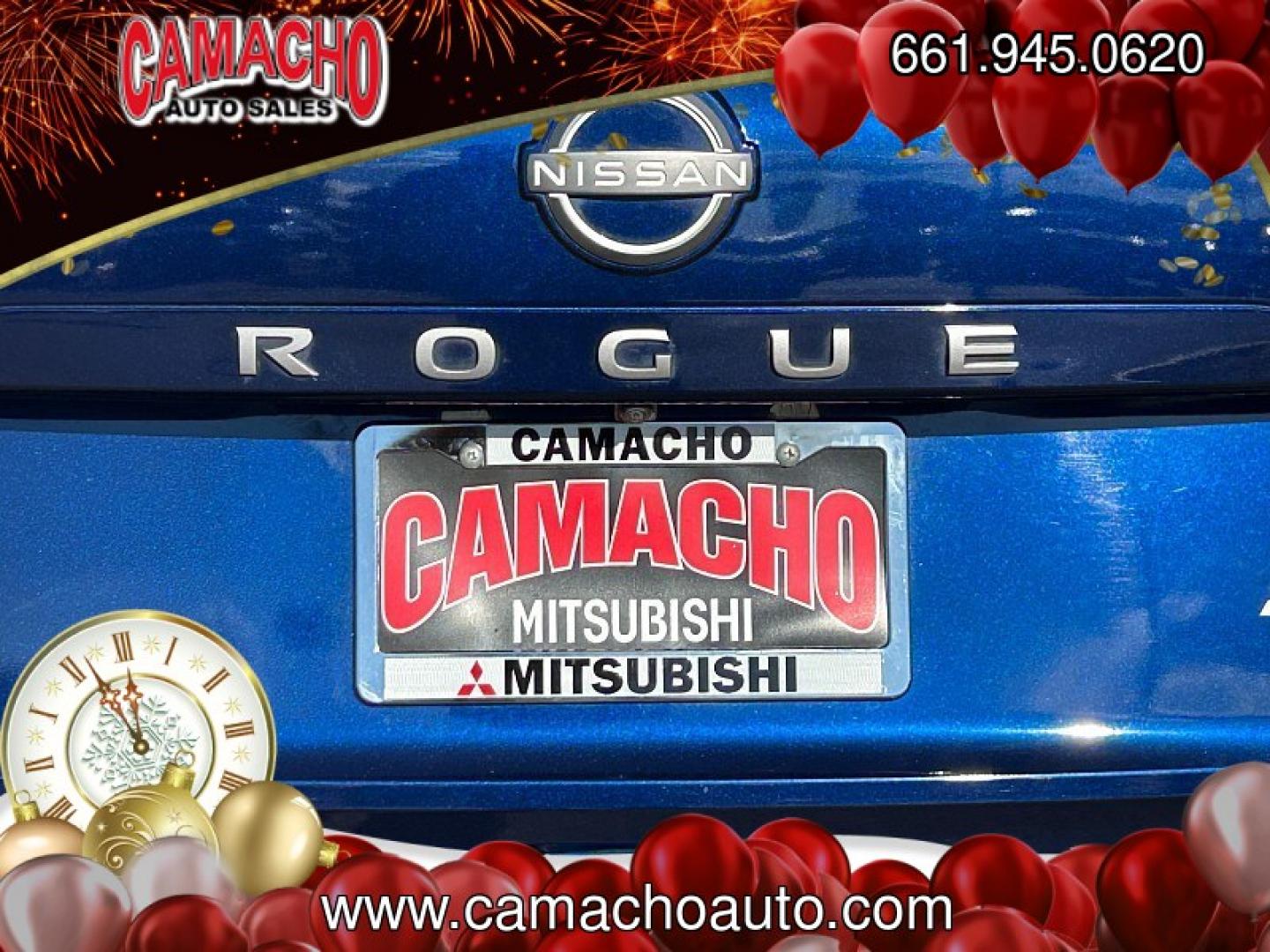 2024 Blue Nissan Rogue (5N1BT3BA5RC) with an 3-Cyl Turbo 1.5 Liter engine, Automatic CVT transmission, located at 412 Auto Vista Drive, Palmdale, CA, 93551, (661) 945-0620, 34.592636, -118.136681- Photo#15
