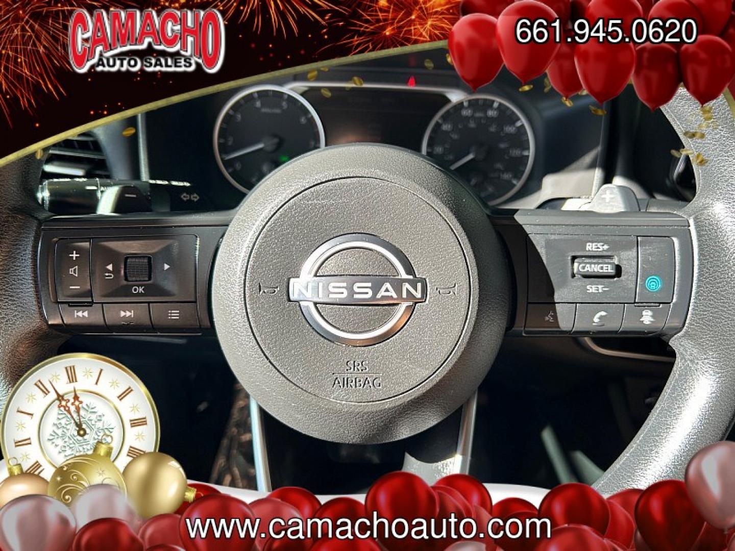 2024 Blue Nissan Rogue (5N1BT3BA5RC) with an 3-Cyl Turbo 1.5 Liter engine, Automatic CVT transmission, located at 412 Auto Vista Drive, Palmdale, CA, 93551, (661) 945-0620, 34.592636, -118.136681- Photo#21