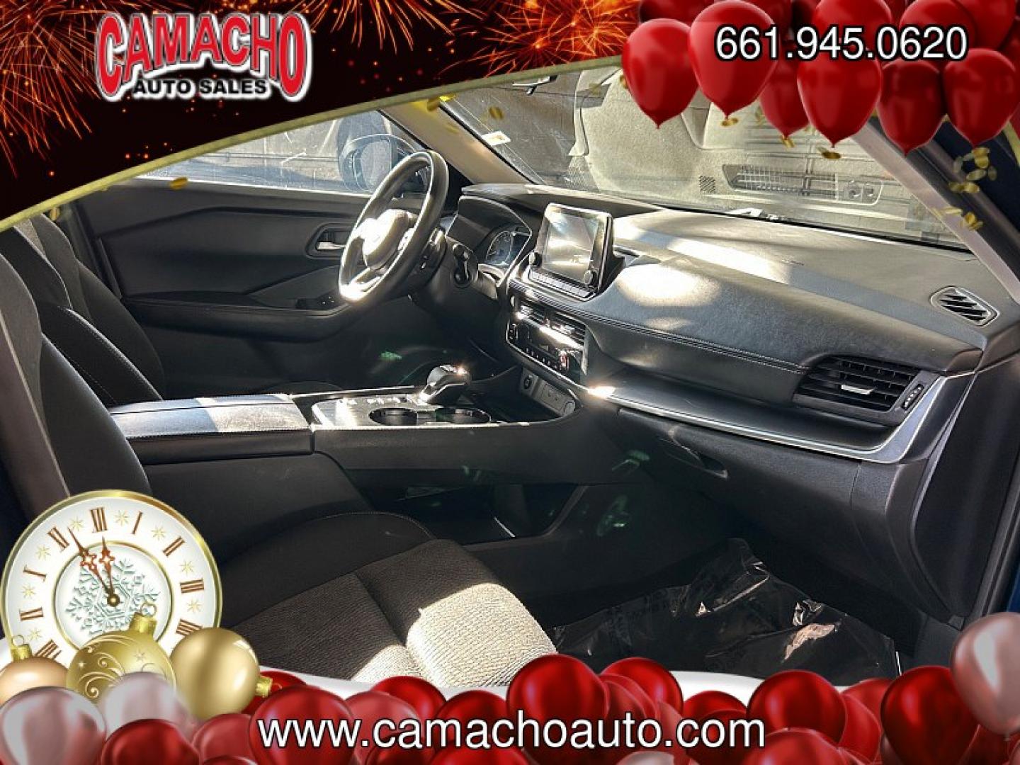 2024 Blue Nissan Rogue (5N1BT3BA5RC) with an 3-Cyl Turbo 1.5 Liter engine, Automatic CVT transmission, located at 412 Auto Vista Drive, Palmdale, CA, 93551, (661) 945-0620, 34.592636, -118.136681- Photo#31