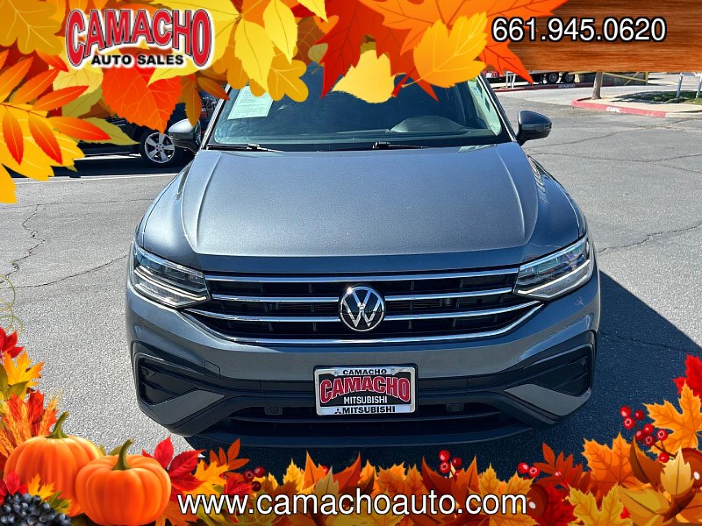 2024 Black Volkswagen Tiguan (3VV3B7AX5RM) with an 4-Cyl Turbo 2.0 Liter engine, Automatic 8-Spd transmission, located at 412 Auto Vista Drive, Palmdale, CA, 93551, (661) 945-0620, 34.592636, -118.136681- Photo#1