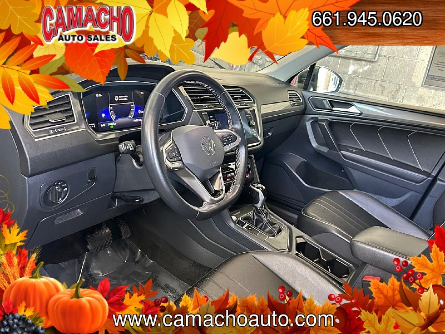 2024 Black Volkswagen Tiguan (3VV3B7AX5RM) with an 4-Cyl Turbo 2.0 Liter engine, Automatic 8-Spd transmission, located at 412 Auto Vista Drive, Palmdale, CA, 93551, (661) 945-0620, 34.592636, -118.136681- Photo#16