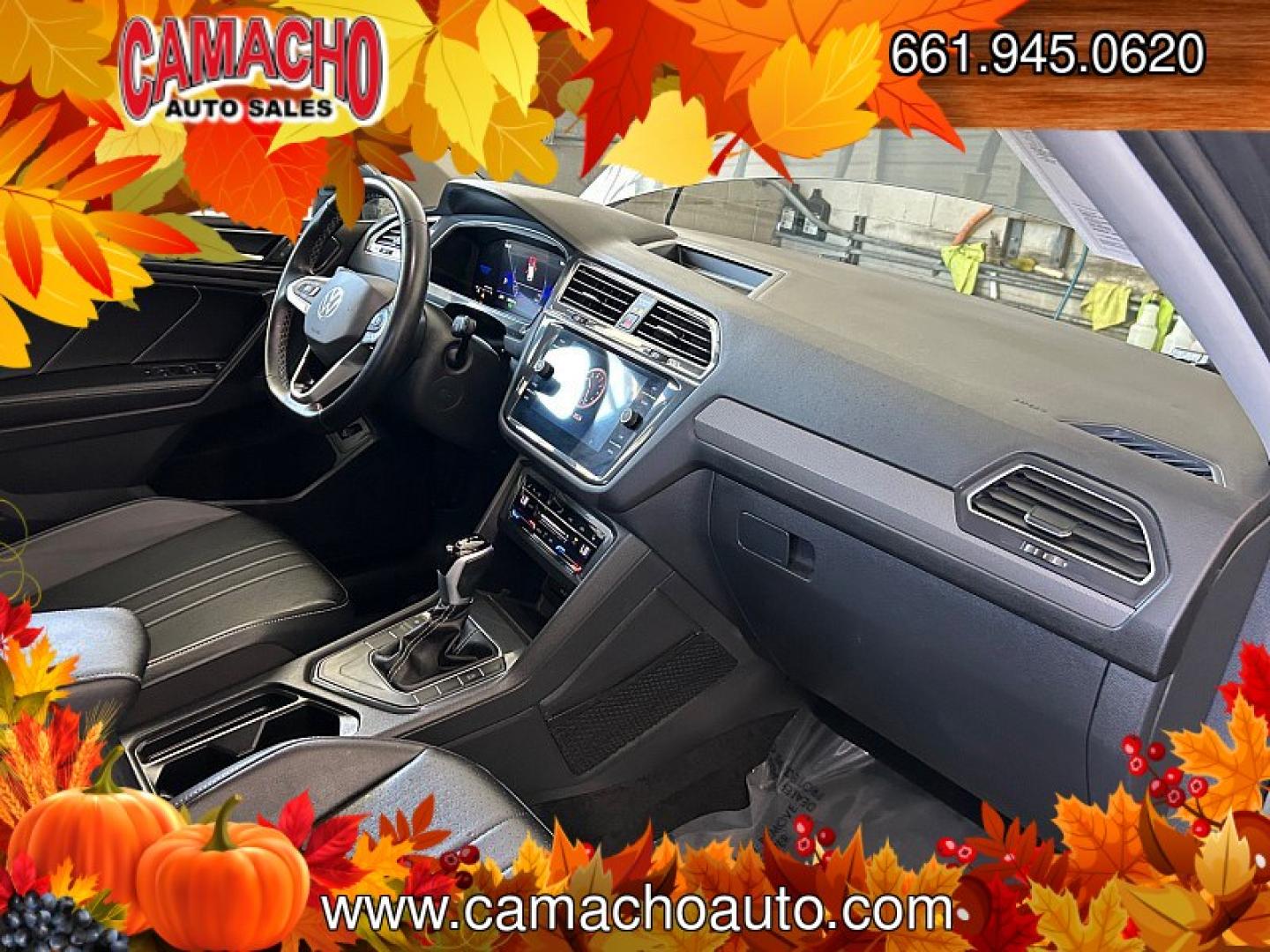 2024 Black Volkswagen Tiguan (3VV3B7AX5RM) with an 4-Cyl Turbo 2.0 Liter engine, Automatic 8-Spd transmission, located at 412 Auto Vista Drive, Palmdale, CA, 93551, (661) 945-0620, 34.592636, -118.136681- Photo#24