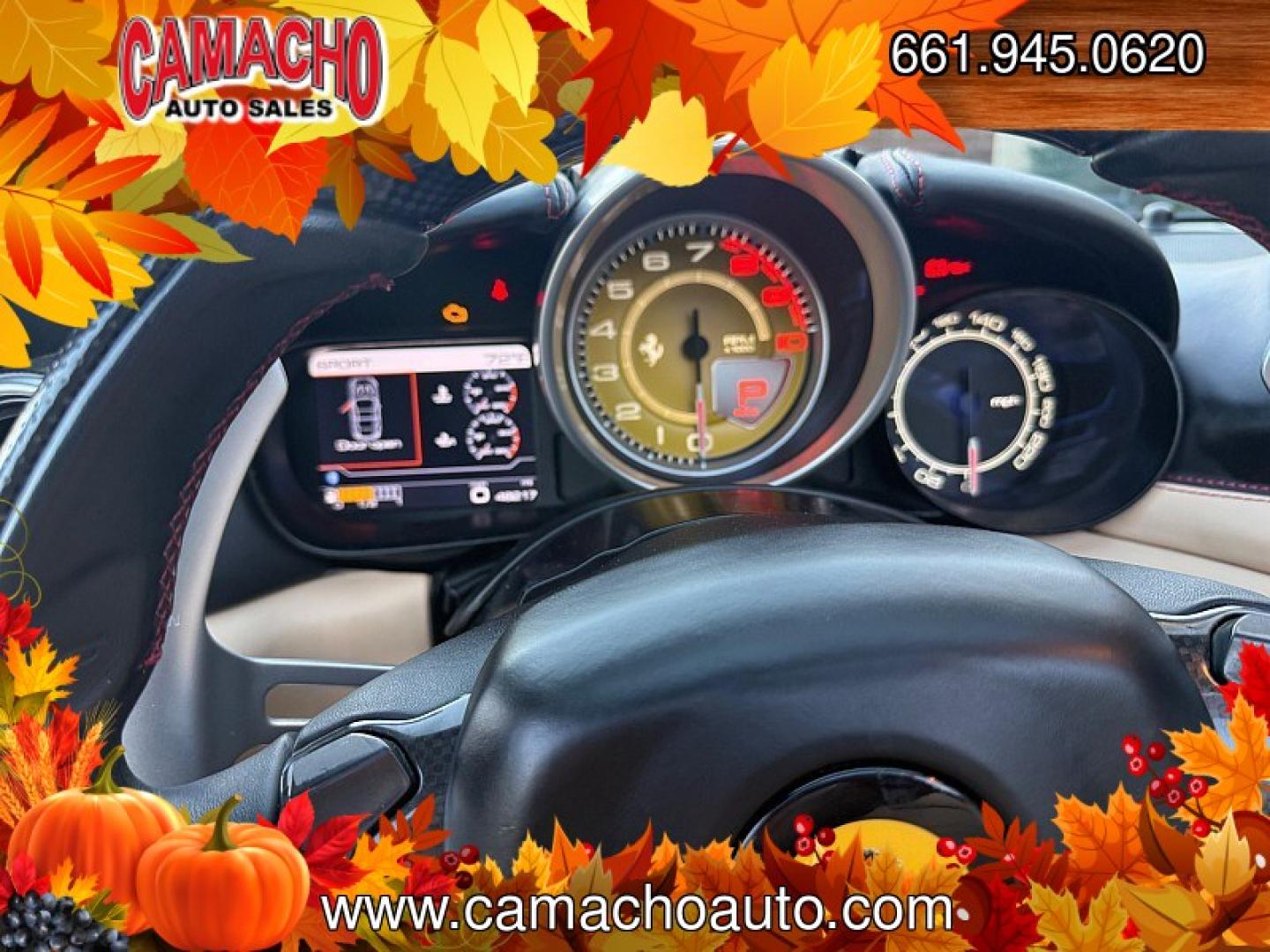 2017 Red /TAN LEATHER Ferrari California T (ZFF77XJA0H0) with an V8 Turbo 3.9 Liter engine, Auto 7-Spd F1 Dual-Clutch transmission, located at 412 Auto Vista Drive, Palmdale, CA, 93551, (661) 945-0620, 34.592636, -118.136681 - TWIN-TURBO V8 and bull; RETRACTABLE HARDTOP and bull; CARBON-CERAMIC BRAKES and bull; NAVIGATIONExperience Italian performance and open-air driving in this 2017 Ferrari California T with 48,460 miles. Finished in red with a light tan leather interior, black alloy wheels, and Ferrari fender shield- Photo#17