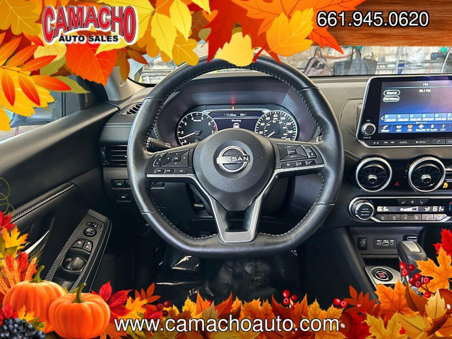 2025 GREY /black Nissan Sentra (3N1AB8CV7SY) with an 4-Cyl 2.0 Liter engine, Automatic CVT transmission, located at 412 Auto Vista Drive, Palmdale, CA, 93551, (661) 945-0620, 34.592636, -118.136681 - Discover comfort, impressive fuel economy, and modern technology in this 2025 Nissan Sentra SV!This one-owner sedan is powered by a 2.0L 4-cylinder engine paired with an Xtronic CVT automatic transmission, delivering a smooth ride and an impressive EPA-estimated 34 MPG combined, with up to 40 MPG on- Photo#18