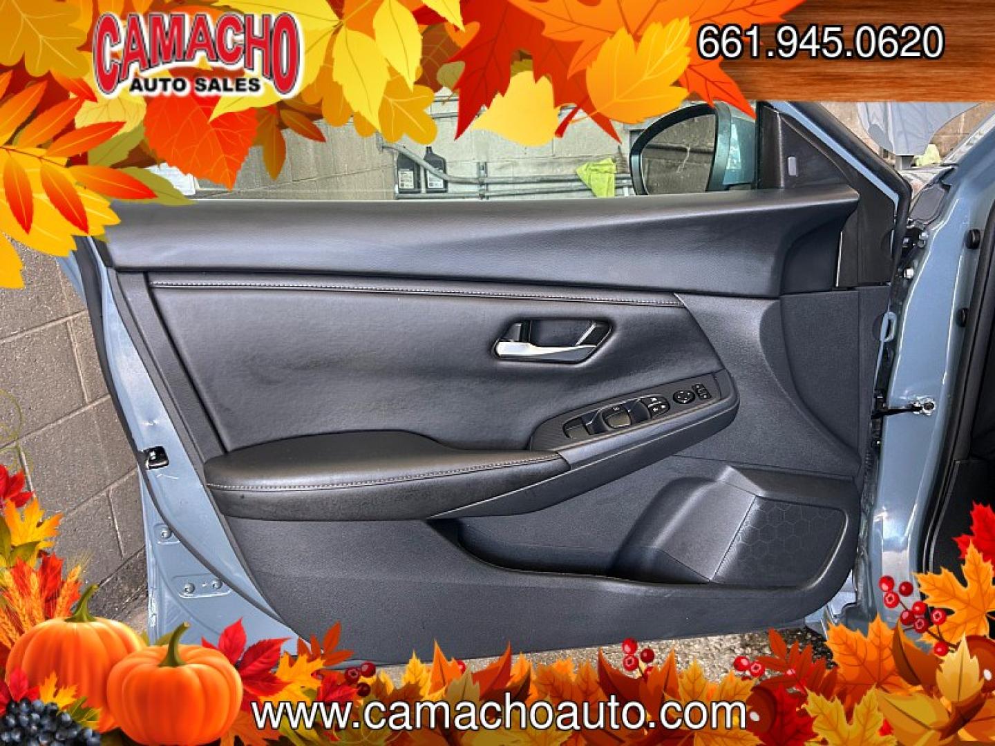 2025 GREY /black Nissan Sentra (3N1AB8CV7SY) with an 4-Cyl 2.0 Liter engine, Automatic CVT transmission, located at 412 Auto Vista Drive, Palmdale, CA, 93551, (661) 945-0620, 34.592636, -118.136681 - Discover comfort, impressive fuel economy, and modern technology in this 2025 Nissan Sentra SV!This one-owner sedan is powered by a 2.0L 4-cylinder engine paired with an Xtronic CVT automatic transmission, delivering a smooth ride and an impressive EPA-estimated 34 MPG combined, with up to 40 MPG on- Photo#13
