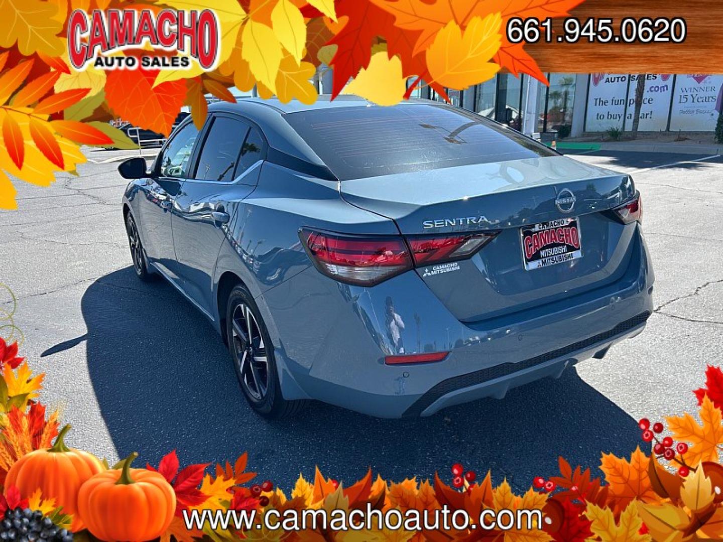 2025 GREY /black Nissan Sentra (3N1AB8CV7SY) with an 4-Cyl 2.0 Liter engine, Automatic CVT transmission, located at 412 Auto Vista Drive, Palmdale, CA, 93551, (661) 945-0620, 34.592636, -118.136681 - Discover comfort, impressive fuel economy, and modern technology in this 2025 Nissan Sentra SV!This one-owner sedan is powered by a 2.0L 4-cylinder engine paired with an Xtronic CVT automatic transmission, delivering a smooth ride and an impressive EPA-estimated 34 MPG combined, with up to 40 MPG on- Photo#4