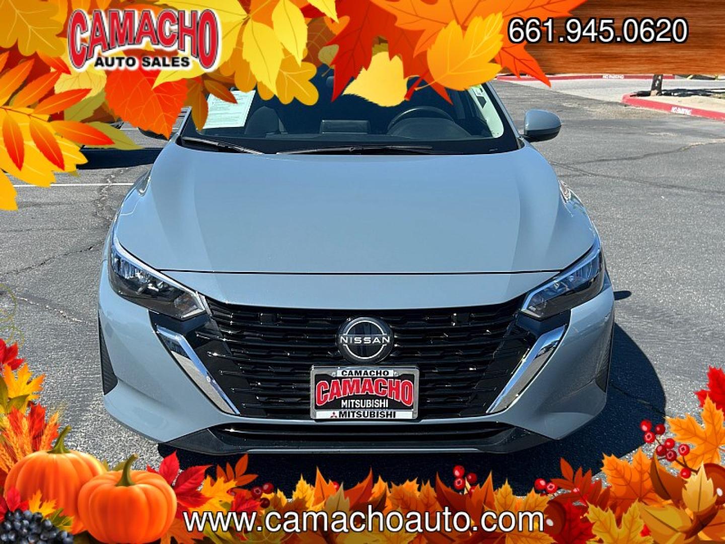 2025 GREY /black Nissan Sentra (3N1AB8CV7SY) with an 4-Cyl 2.0 Liter engine, Automatic CVT transmission, located at 412 Auto Vista Drive, Palmdale, CA, 93551, (661) 945-0620, 34.592636, -118.136681 - Discover comfort, impressive fuel economy, and modern technology in this 2025 Nissan Sentra SV!This one-owner sedan is powered by a 2.0L 4-cylinder engine paired with an Xtronic CVT automatic transmission, delivering a smooth ride and an impressive EPA-estimated 34 MPG combined, with up to 40 MPG on- Photo#3