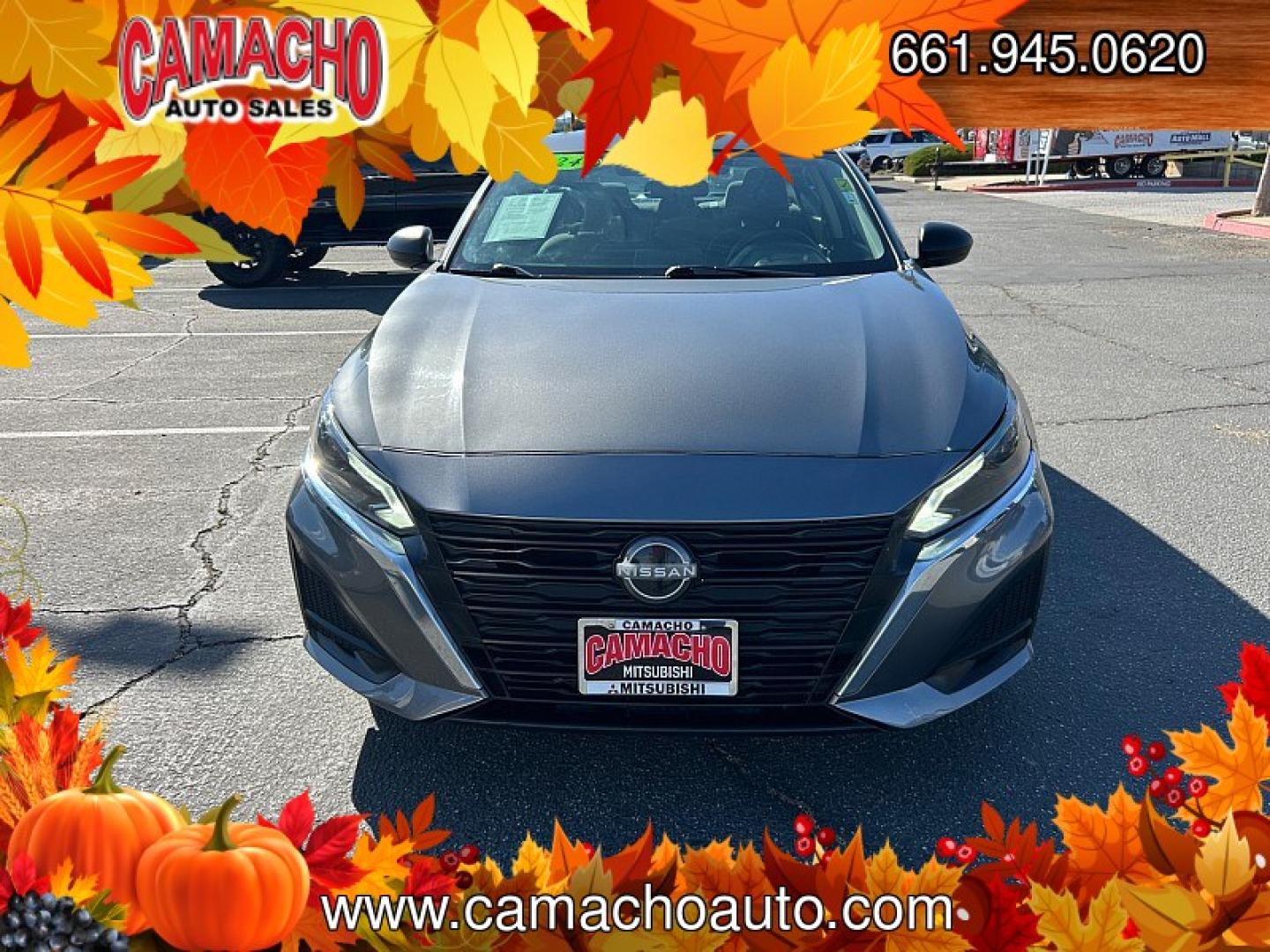 2024 GRAY /black Nissan Altima (1N4BL4DV0RN) with an 4-Cyl 2.5 Liter engine, Automatic Xtronic CVT transmission, located at 412 Auto Vista Drive, Palmdale, CA, 93551, (661) 945-0620, 34.592636, -118.136681 - Enjoy comfort, style, and impressive fuel efficiency in this 2024 Nissan Altima SV!This one-owner sedan features a 2.5L 4-cylinder engine paired with Nissan and rsquo;s Xtronic CVT automatic transmission, delivering 188 horsepower and an EPA-estimated 32 MPG combined, with up to 39 MPG on the highwa- Photo#1