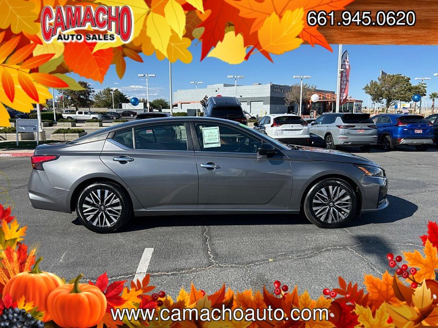 2024 GRAY /black Nissan Altima (1N4BL4DV0RN) with an 4-Cyl 2.5 Liter engine, Automatic Xtronic CVT transmission, located at 412 Auto Vista Drive, Palmdale, CA, 93551, (661) 945-0620, 34.592636, -118.136681 - Enjoy comfort, style, and impressive fuel efficiency in this 2024 Nissan Altima SV!This one-owner sedan features a 2.5L 4-cylinder engine paired with Nissan and rsquo;s Xtronic CVT automatic transmission, delivering 188 horsepower and an EPA-estimated 32 MPG combined, with up to 39 MPG on the highwa- Photo#2