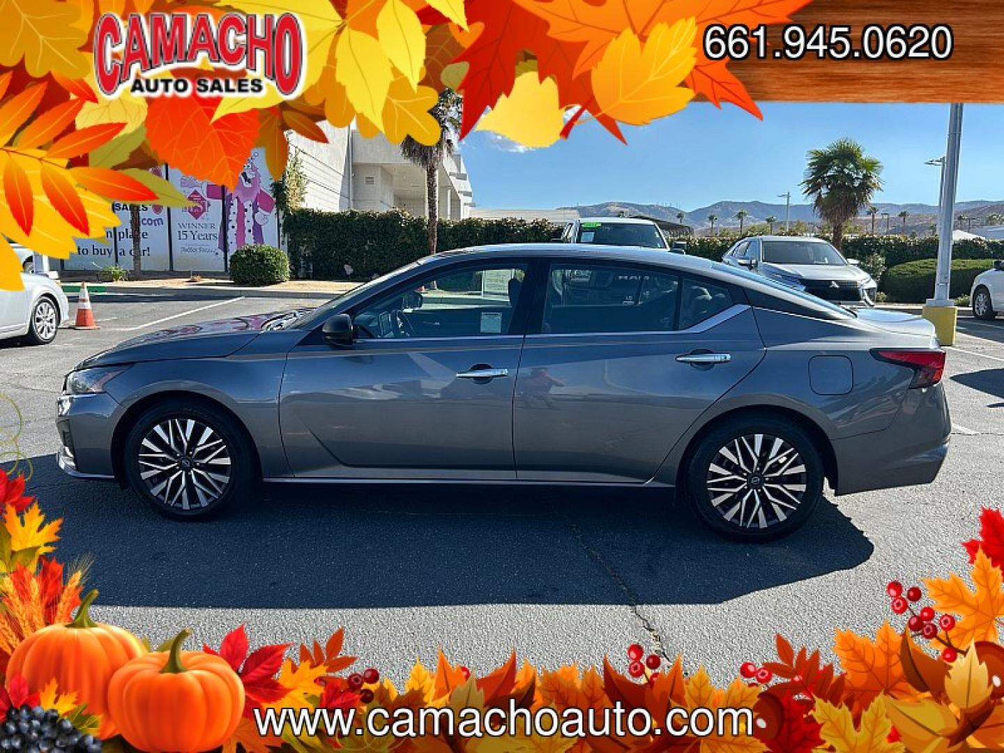 2024 GRAY /black Nissan Altima (1N4BL4DV0RN) with an 4-Cyl 2.5 Liter engine, Automatic Xtronic CVT transmission, located at 412 Auto Vista Drive, Palmdale, CA, 93551, (661) 945-0620, 34.592636, -118.136681 - Enjoy comfort, style, and impressive fuel efficiency in this 2024 Nissan Altima SV!This one-owner sedan features a 2.5L 4-cylinder engine paired with Nissan and rsquo;s Xtronic CVT automatic transmission, delivering 188 horsepower and an EPA-estimated 32 MPG combined, with up to 39 MPG on the highwa- Photo#6