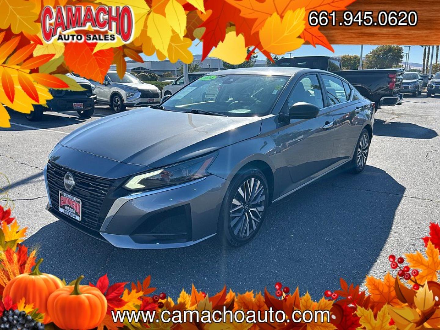 2024 GRAY /black Nissan Altima (1N4BL4DV0RN) with an 4-Cyl 2.5 Liter engine, Automatic Xtronic CVT transmission, located at 412 Auto Vista Drive, Palmdale, CA, 93551, (661) 945-0620, 34.592636, -118.136681 - Enjoy comfort, style, and impressive fuel efficiency in this 2024 Nissan Altima SV!This one-owner sedan features a 2.5L 4-cylinder engine paired with Nissan and rsquo;s Xtronic CVT automatic transmission, delivering 188 horsepower and an EPA-estimated 32 MPG combined, with up to 39 MPG on the highwa- Photo#7
