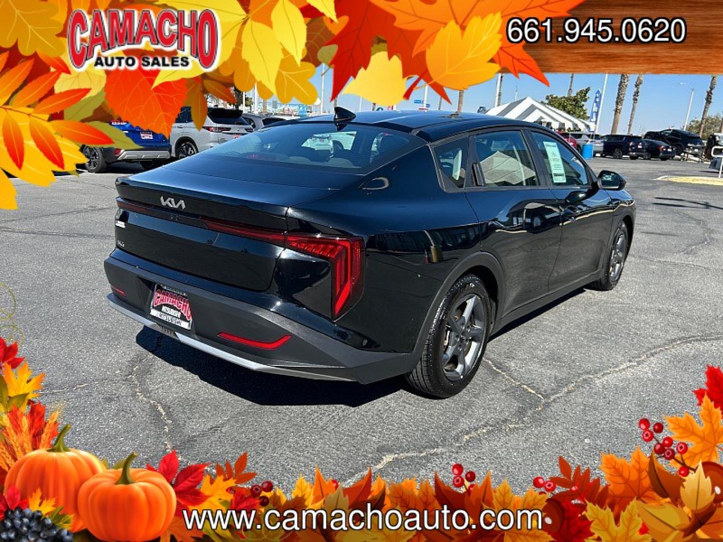 2025 Black Kia K4 (3KPFT4DE0SE) with an 4-Cyl 2.0 Liter engine, Automatic IVT transmission, located at 412 Auto Vista Drive, Palmdale, CA, 93551, (661) 945-0620, 34.592636, -118.136681- Photo#10