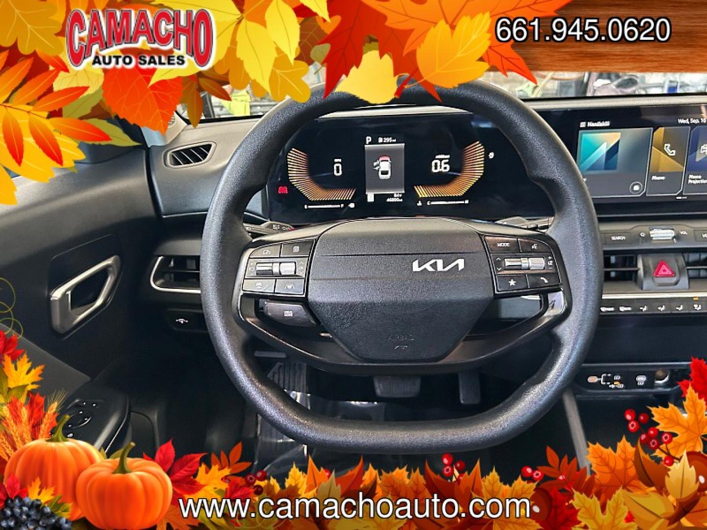 2025 Black Kia K4 (3KPFT4DE0SE) with an 4-Cyl 2.0 Liter engine, Automatic IVT transmission, located at 412 Auto Vista Drive, Palmdale, CA, 93551, (661) 945-0620, 34.592636, -118.136681- Photo#21